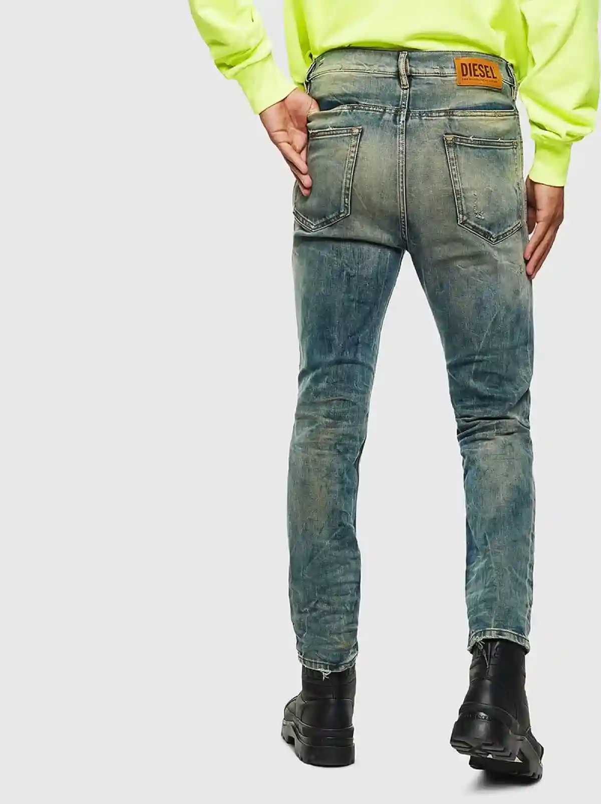 Blue Carrot-Tapered fit Jeans-D-Eetar