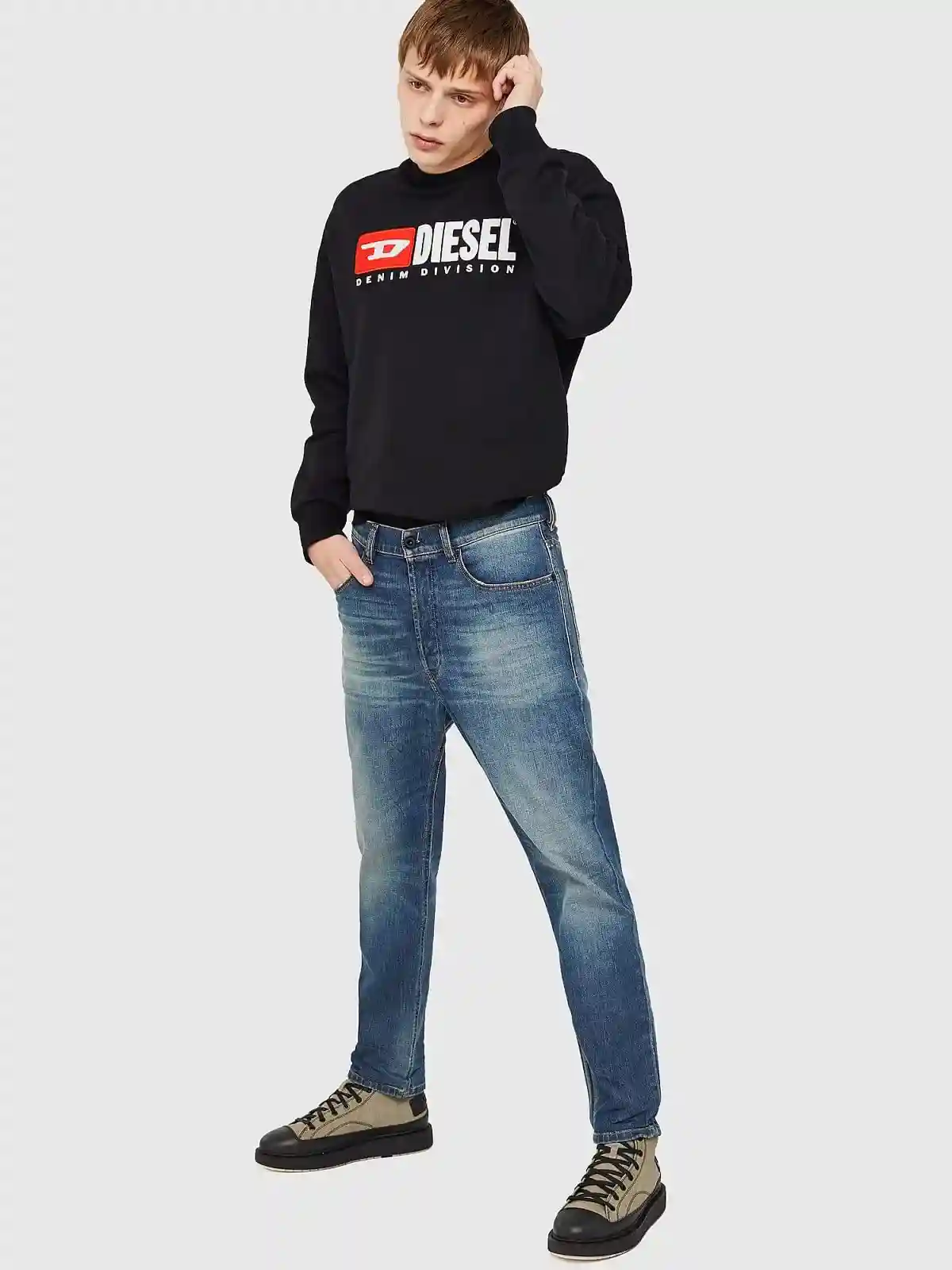 Blue Carrot-Tapered fit Jeans-D-Eetar