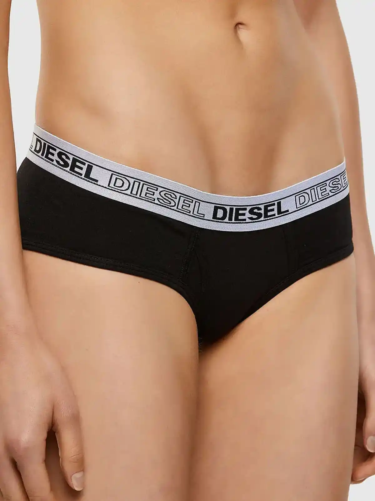 Black Three-pack of Brazilian briefs in cotton