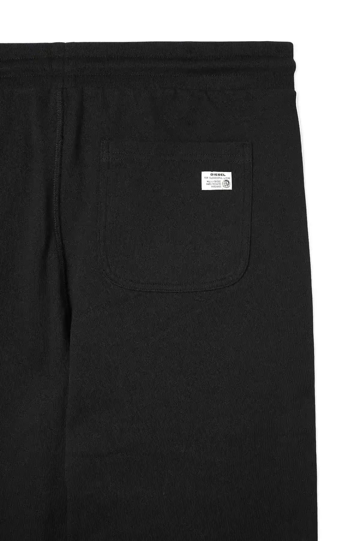 Black Sweatpants with knitted logo bands