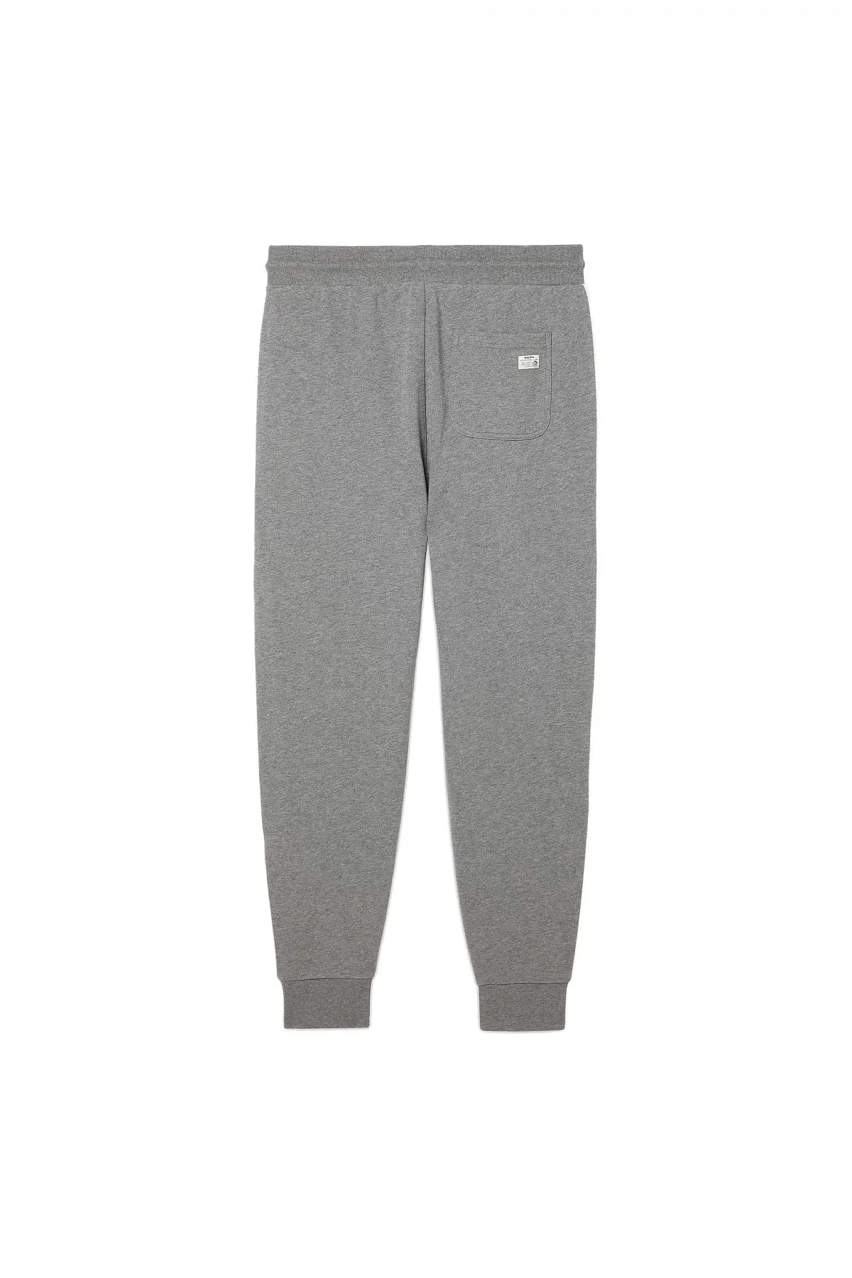 Grey Sweatpants with knitted logo bands
