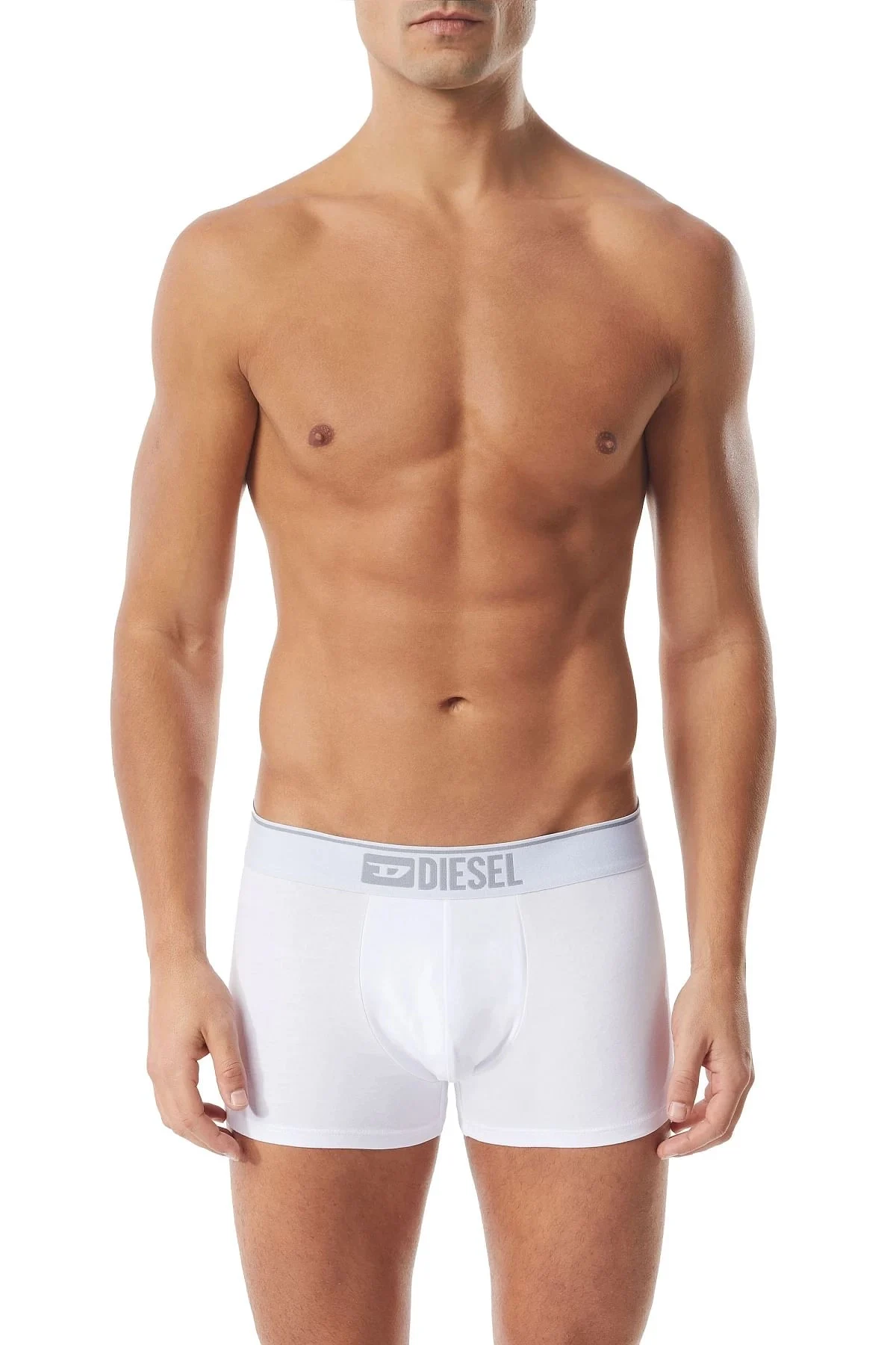 White Three-pack of plain boxer