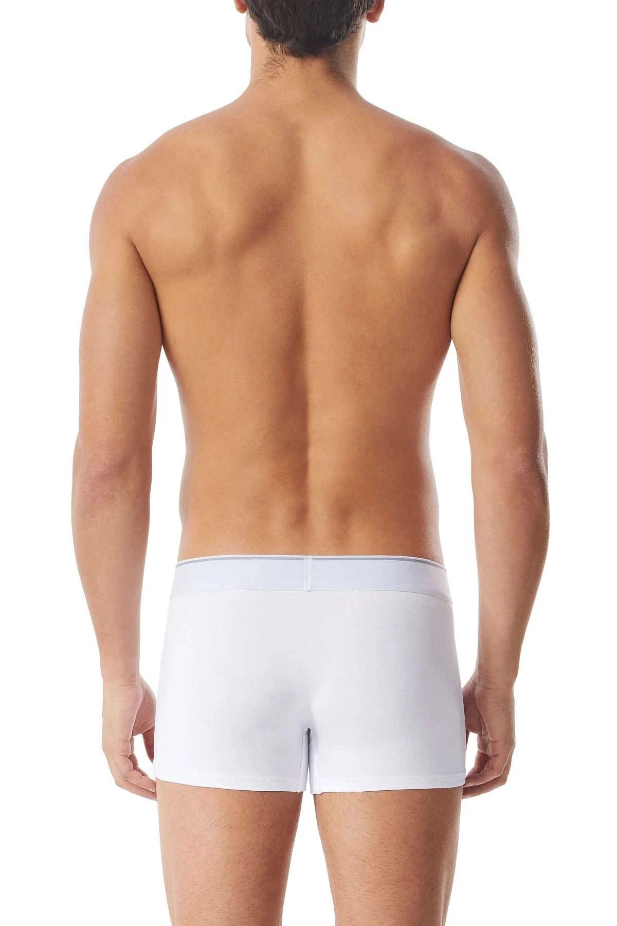 White Three-pack of plain boxer