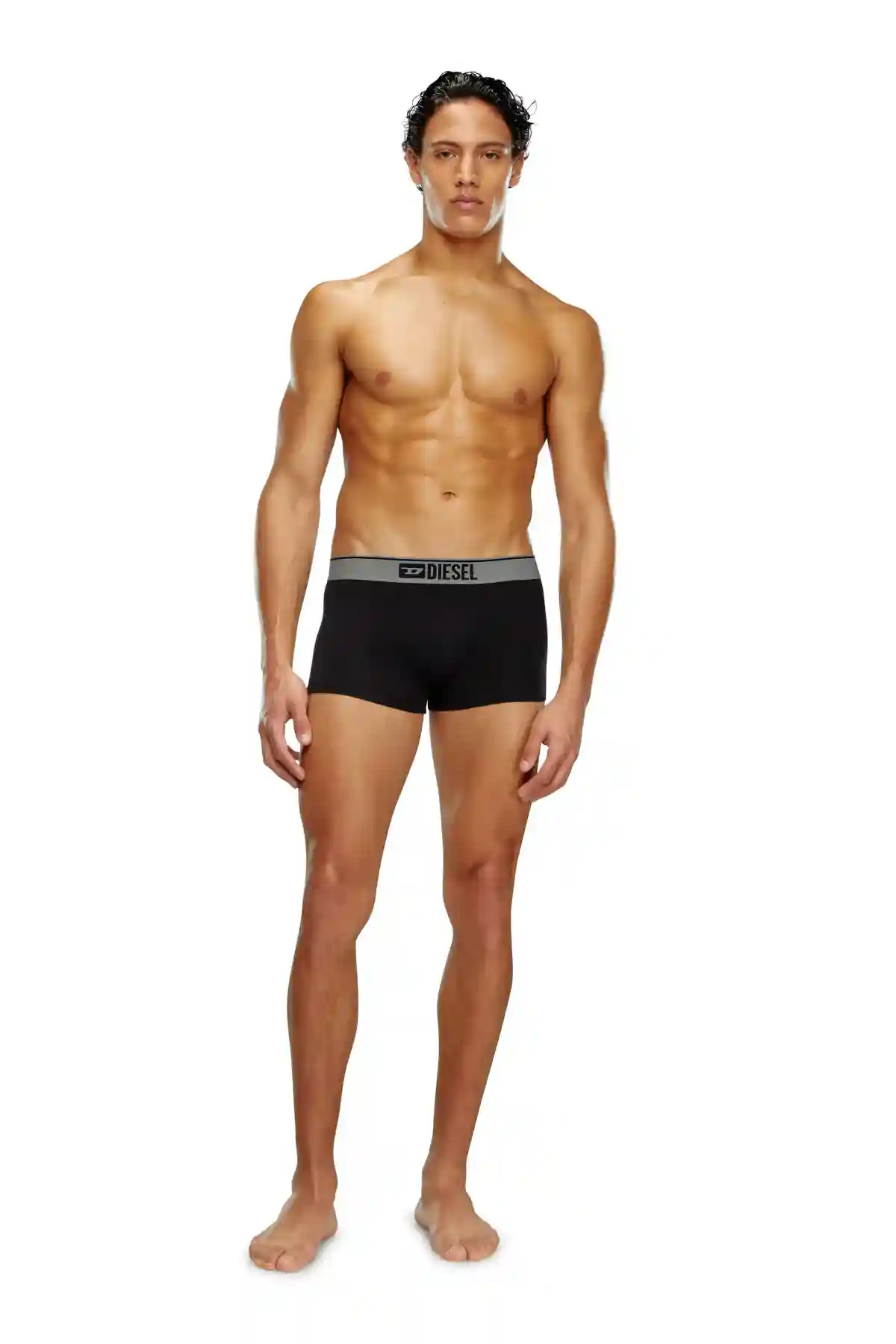 Multicolor Three-pack of plain boxer