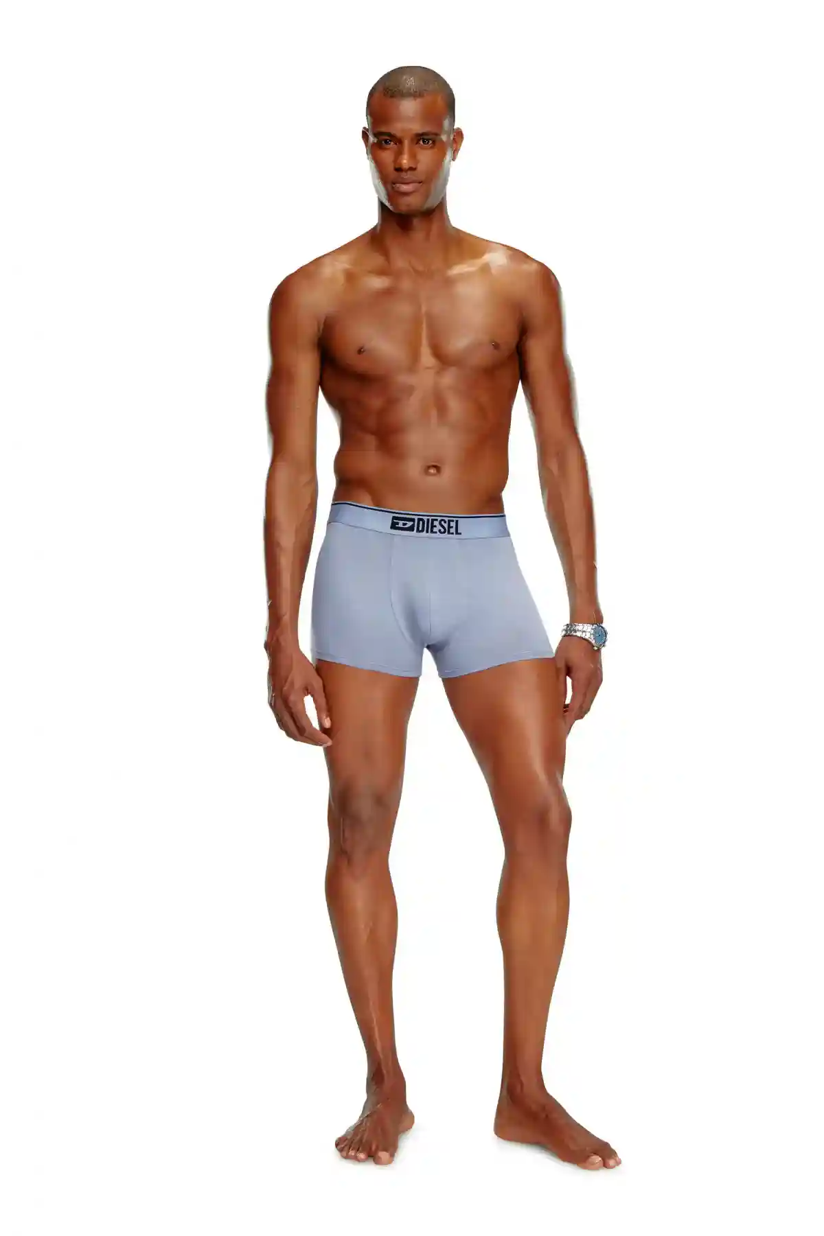 Multicolor Three-pack of plain boxer