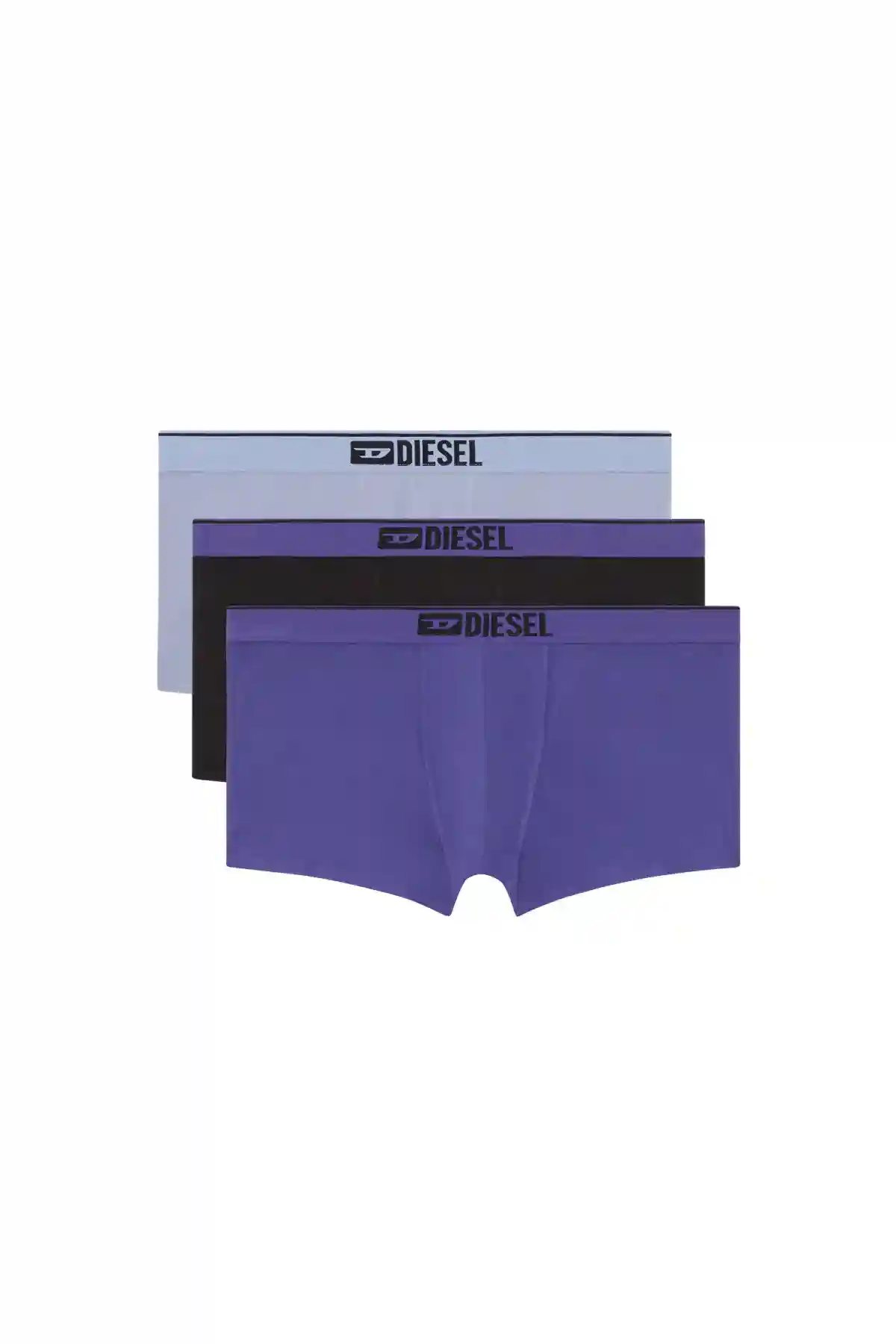 Multicolor Three-pack of plain boxer
