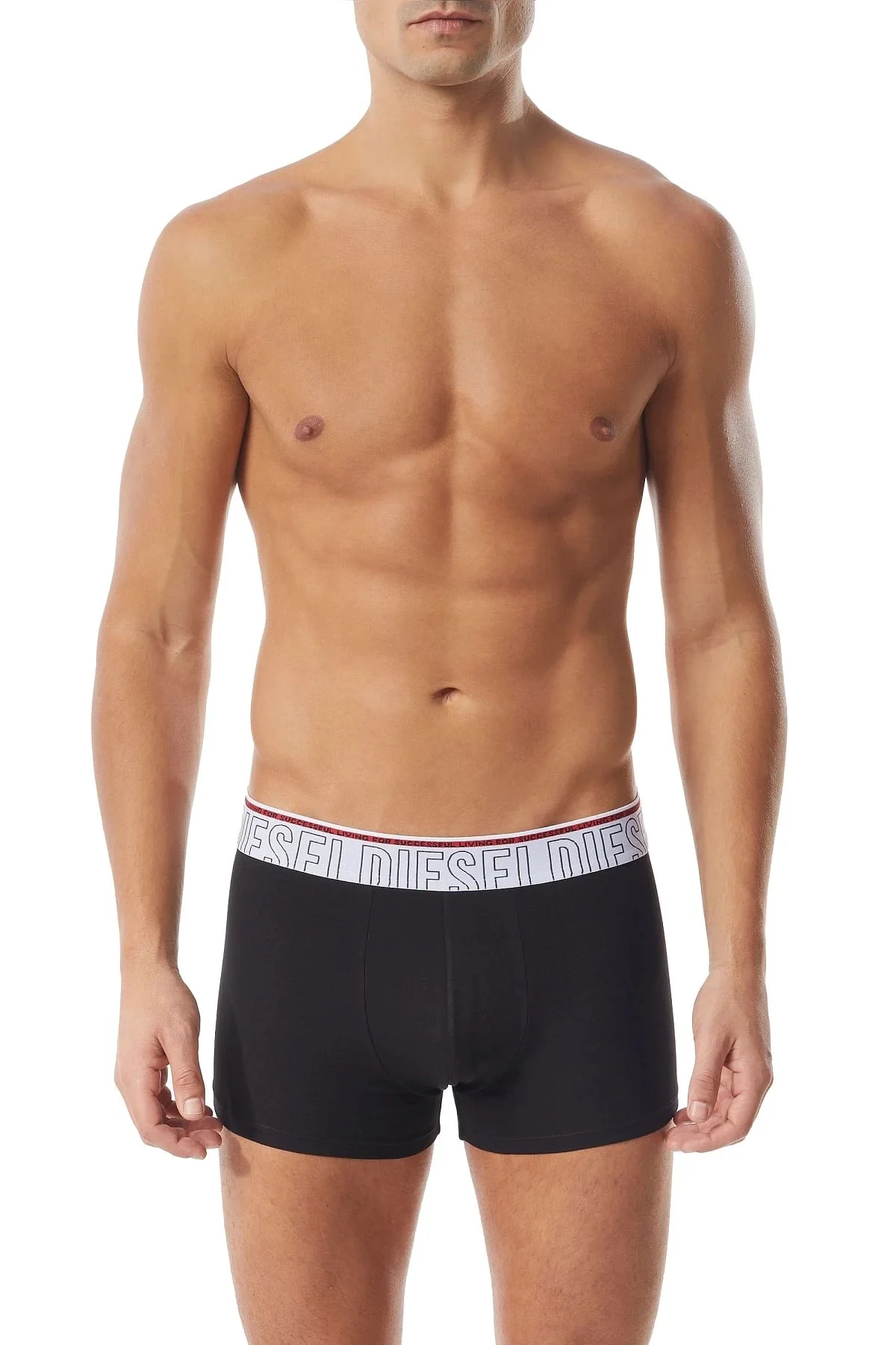 Multicolor Three-pack boxer briefs with outline logo