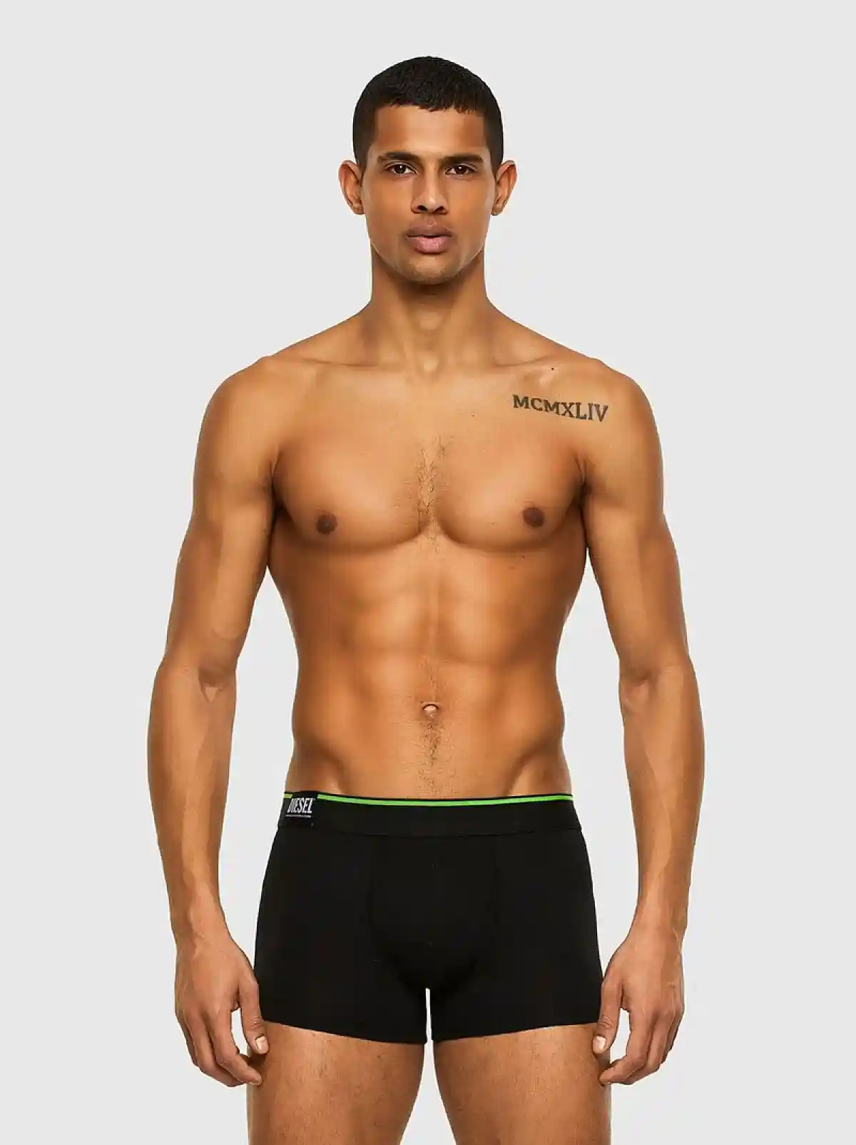 Multicolor Green Label three-pack of organic cotton boxers