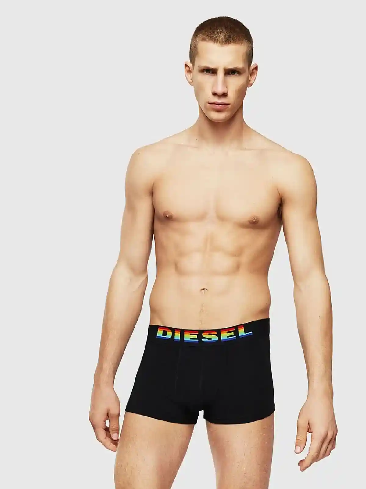 Multicolor Three-pack of boxers with rainbow logo