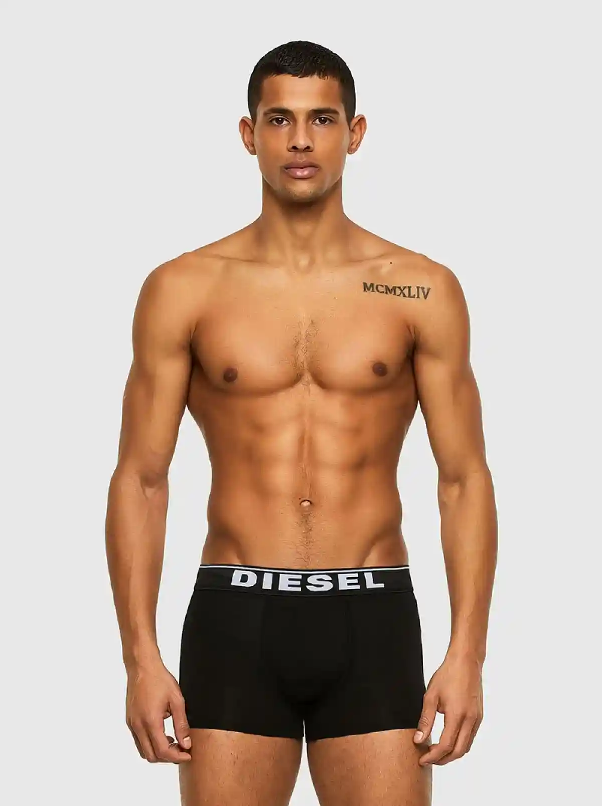 Multicolor Three-pack boxer briefs plain and camo