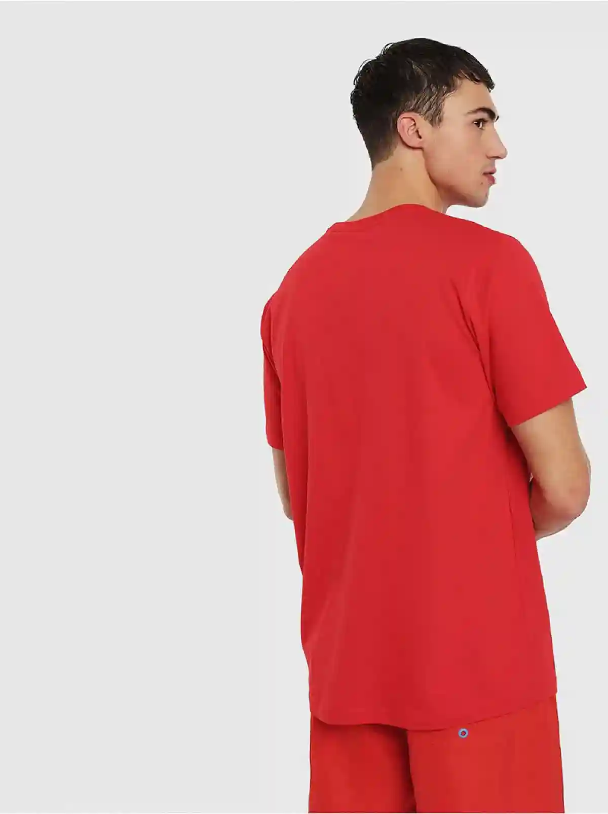 Red Regular T-shirt with lettering