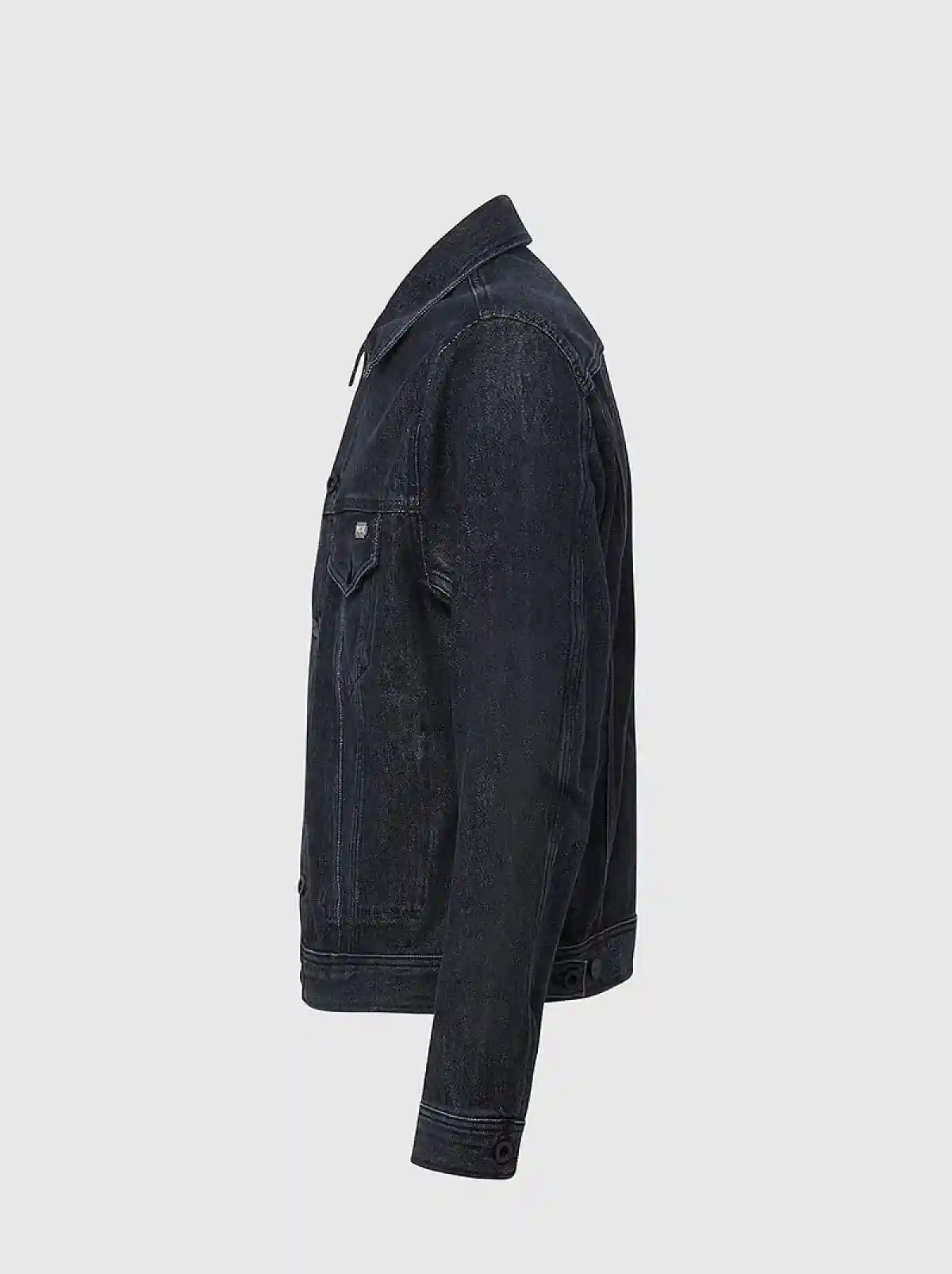 Black Denim trucker jacket