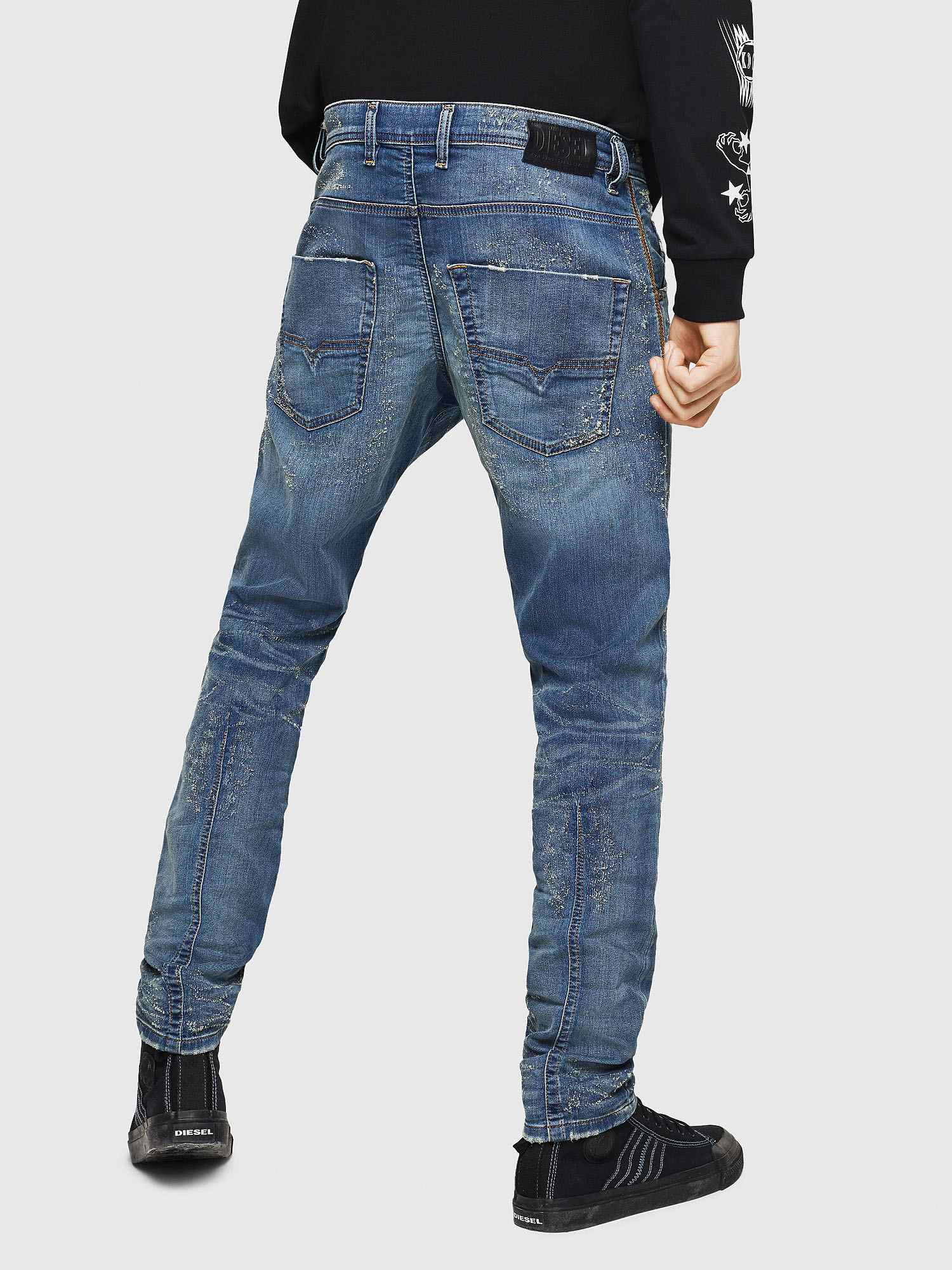 Diesel KROOLEY CB-NE Sweat jeans Jogg Jeans