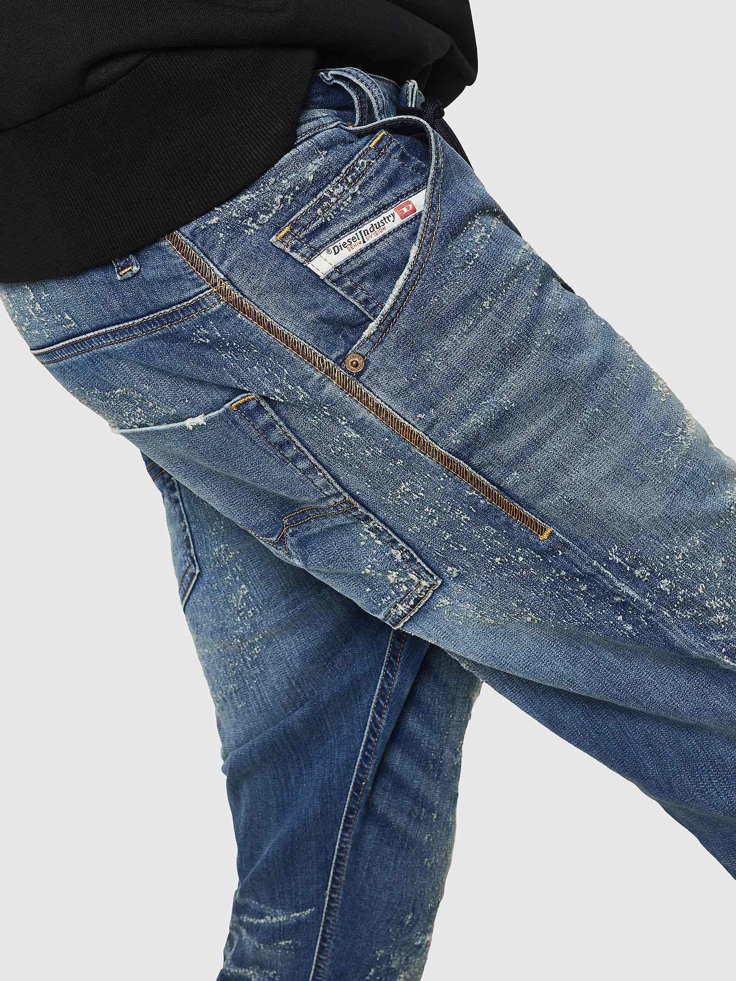 Diesel KROOLEY CB-NE Sweat jeans Jogg Jeans