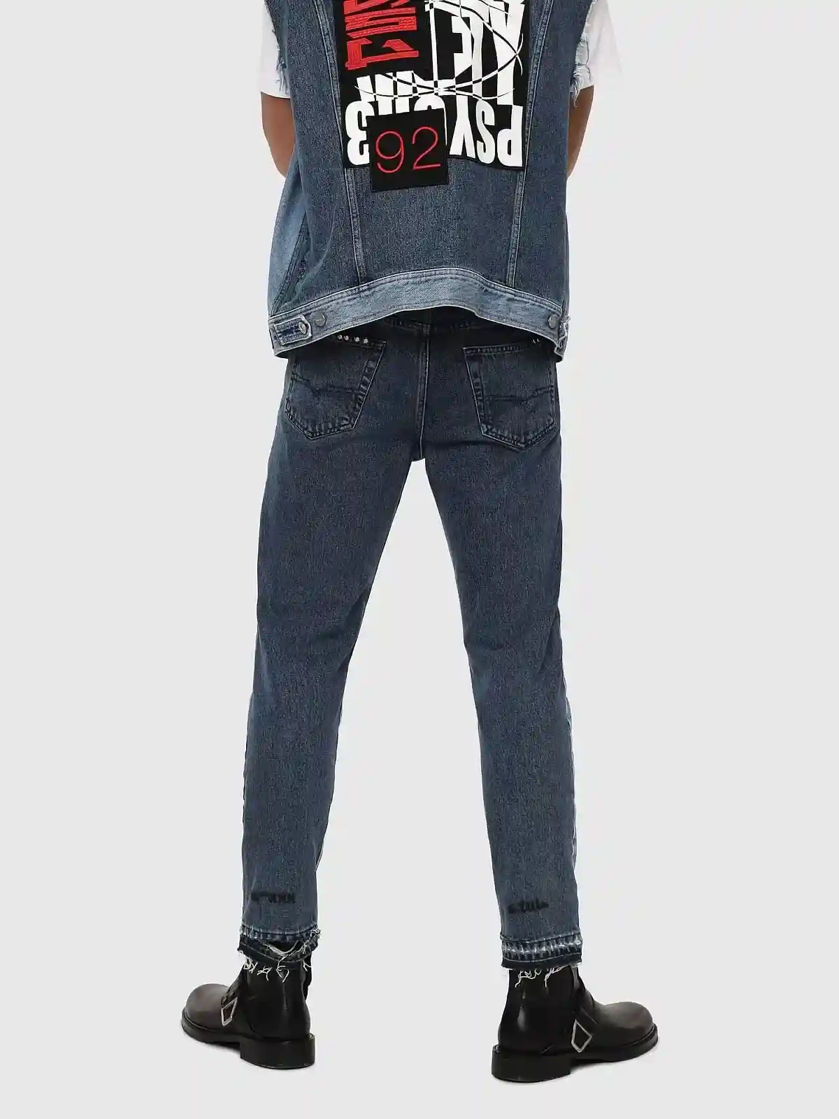 Blue Slim fit Jeans- Mharky