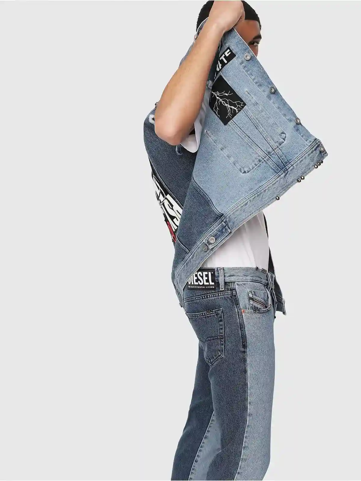 Blue Slim fit Jeans- Mharky