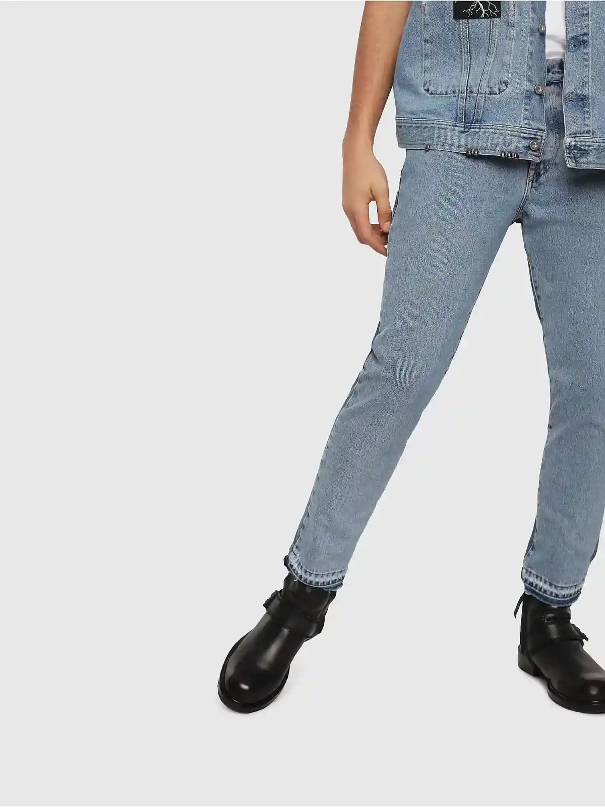 Blue Slim fit Jeans- Mharky