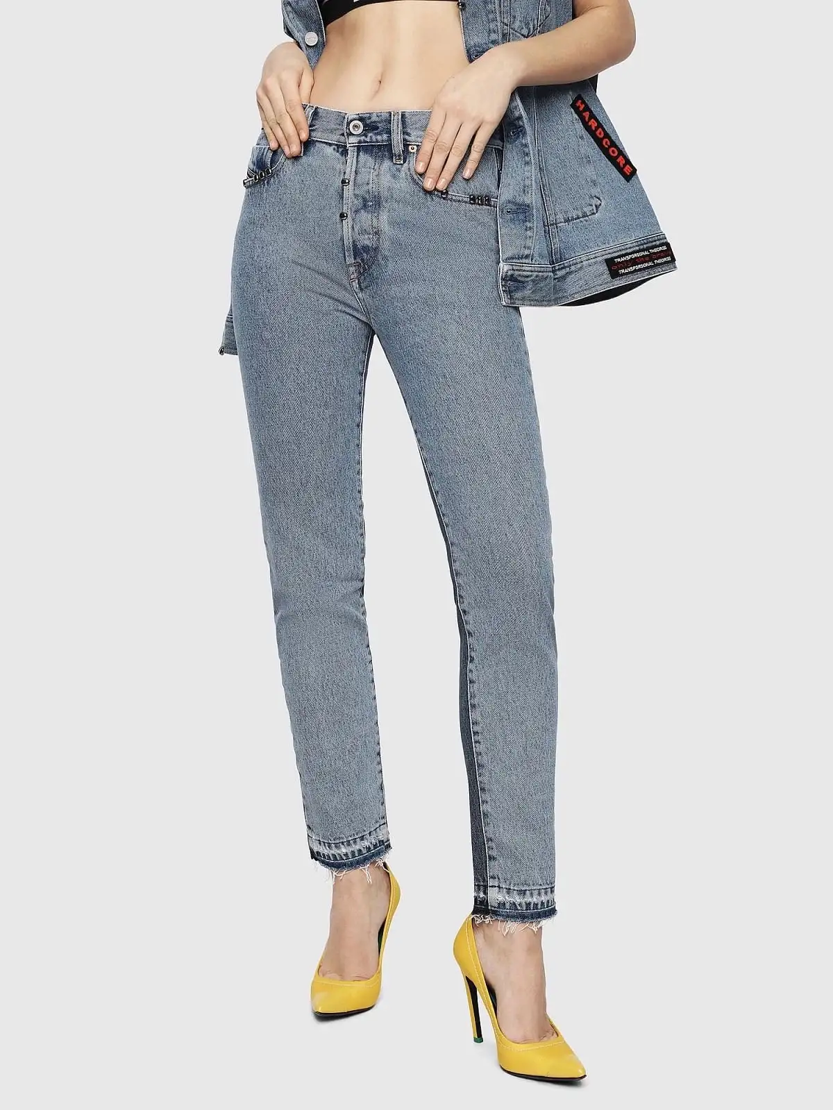 Blue Slim fit Jeans- Mharky