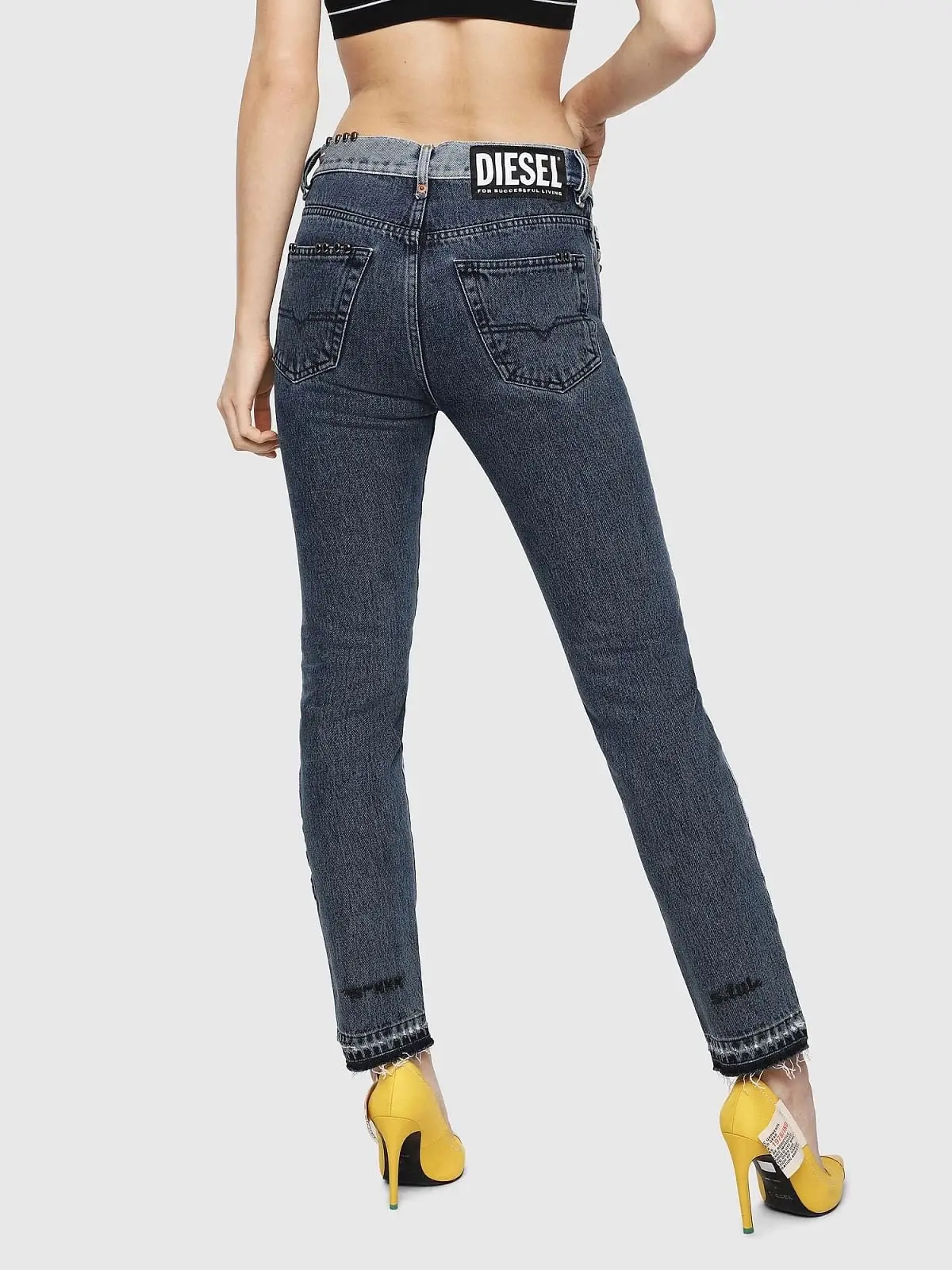 Blue Slim fit Jeans- Mharky