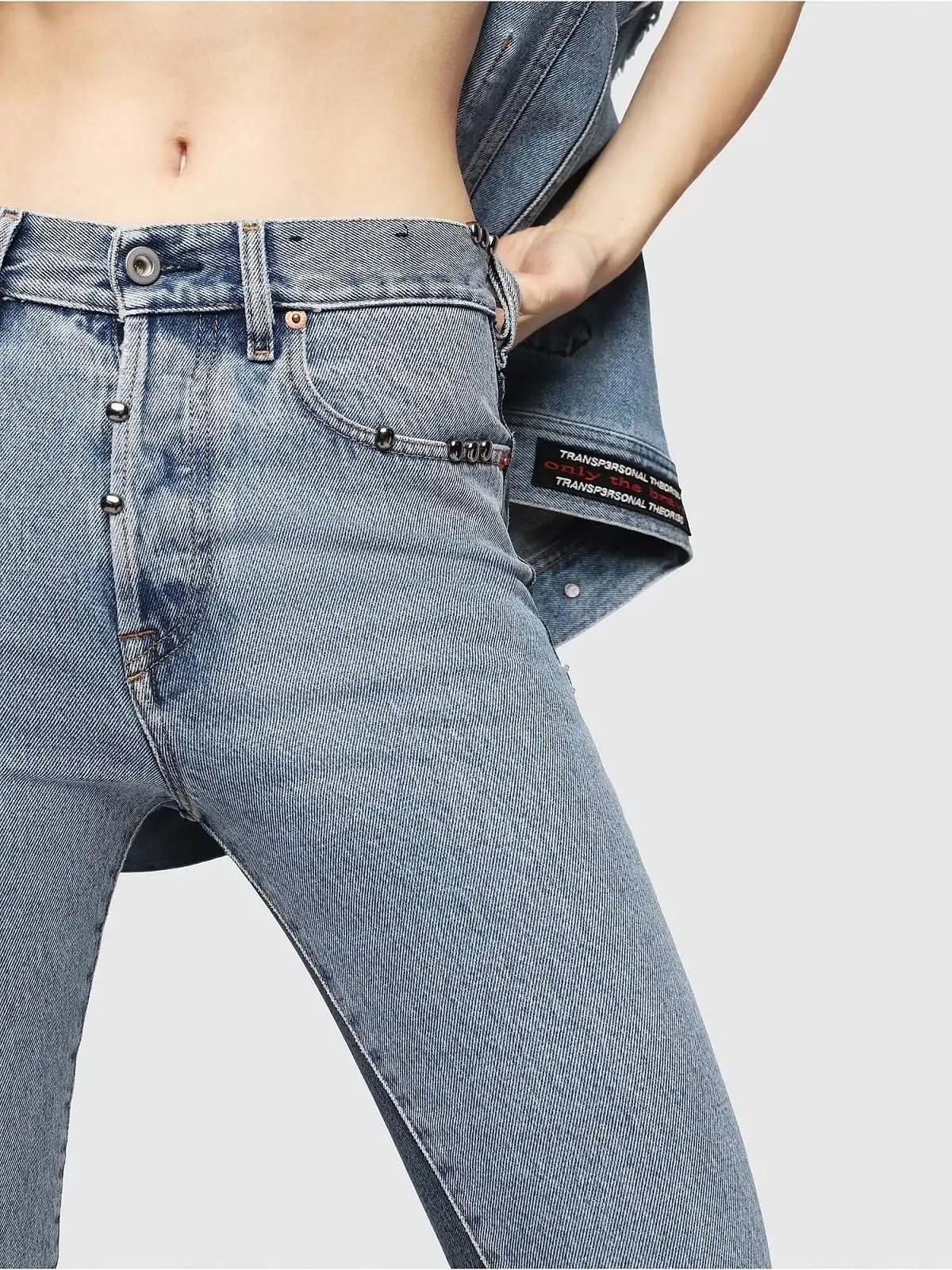 Blue Slim fit Jeans- Mharky