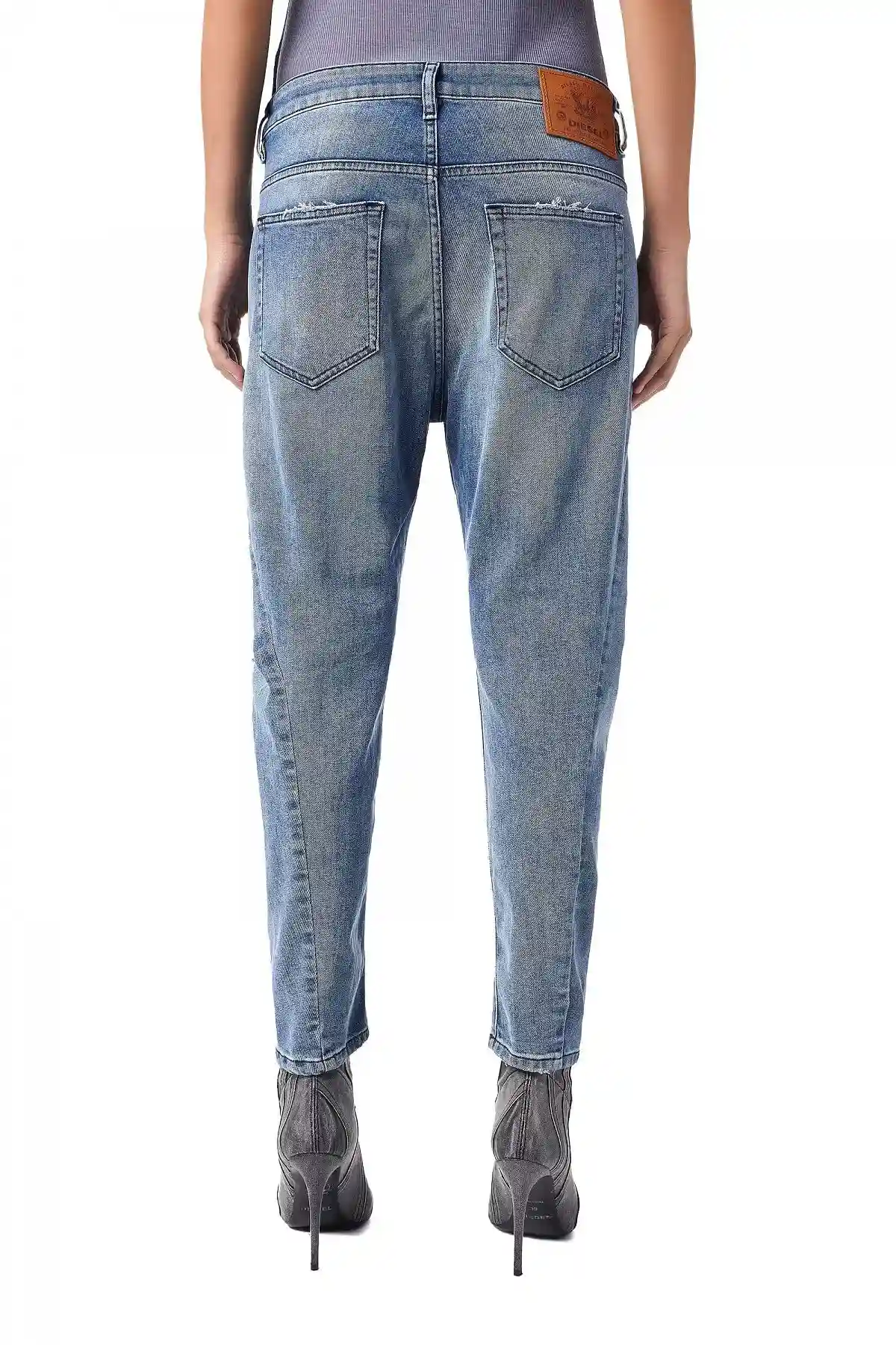 Blue Boyfriend Jeans-Fayza