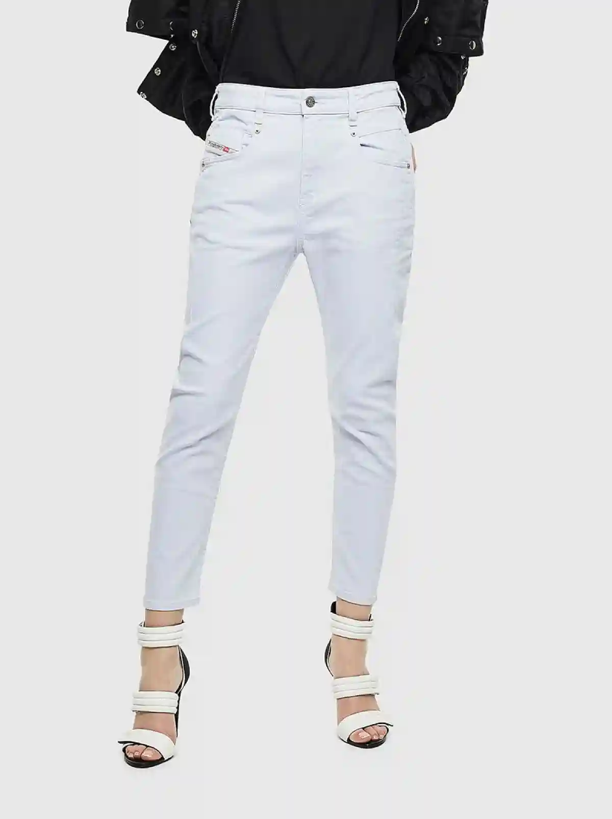 Blue Boyfriend Fit Jeans- Fayza