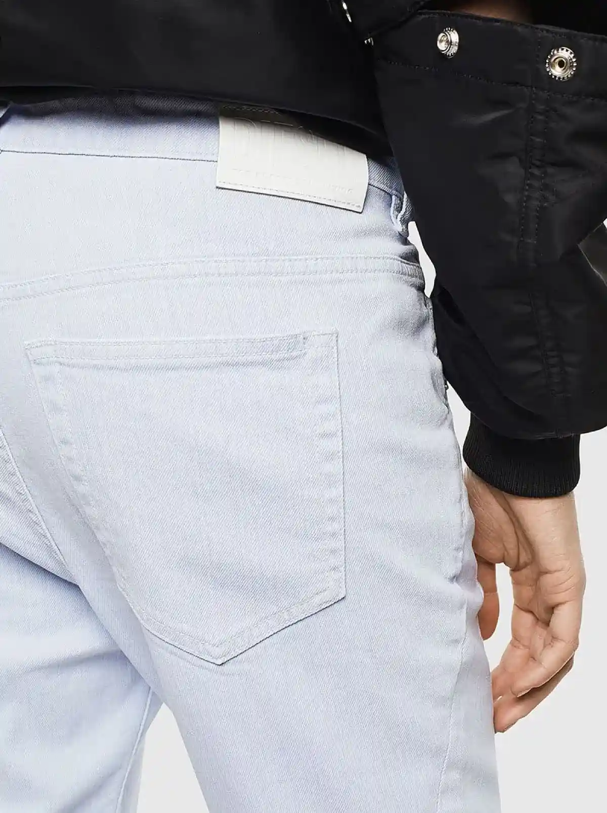 Blue Boyfriend Fit Jeans- Fayza