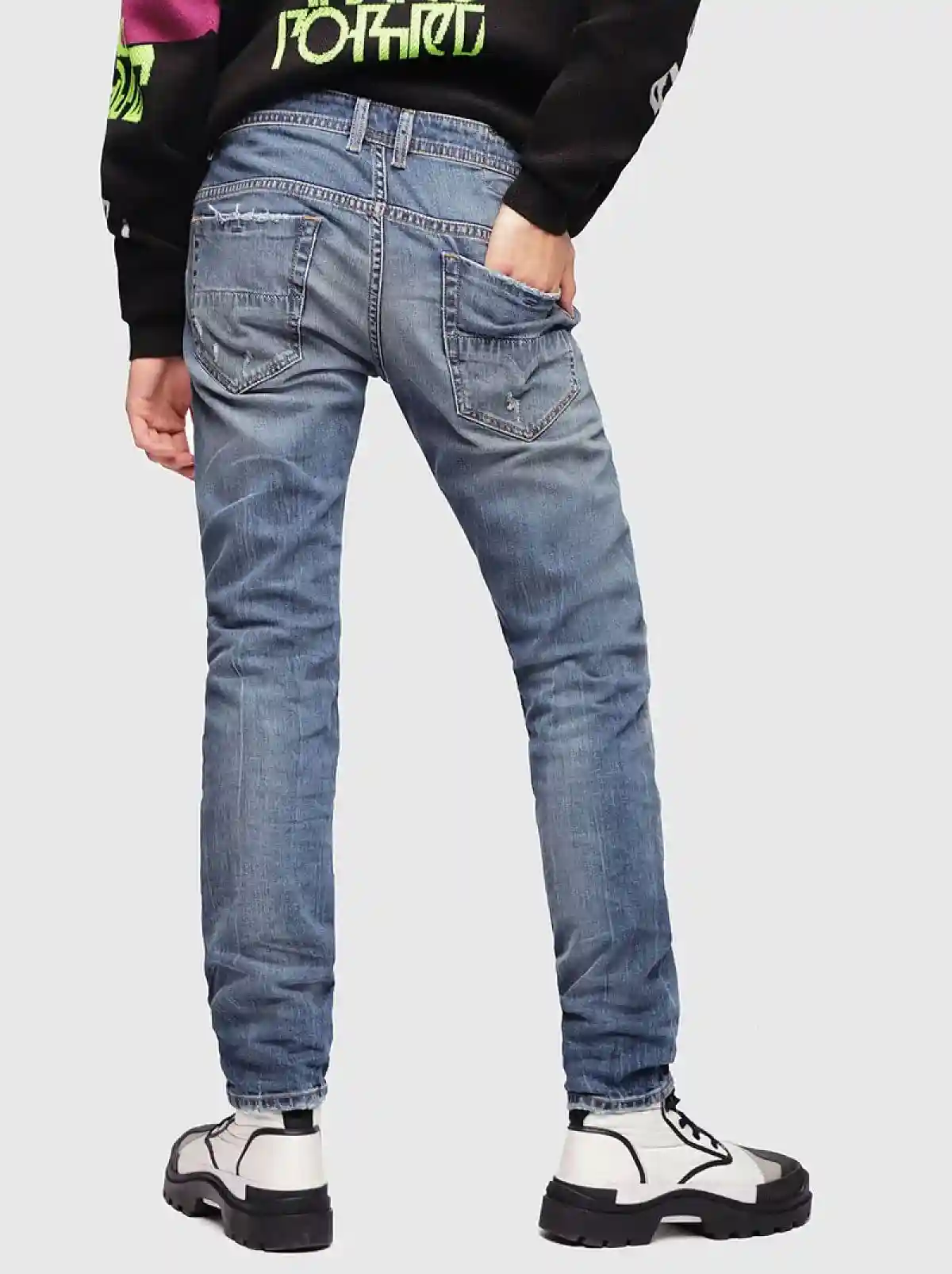 Blue Slim Fit Jeans- Thommer