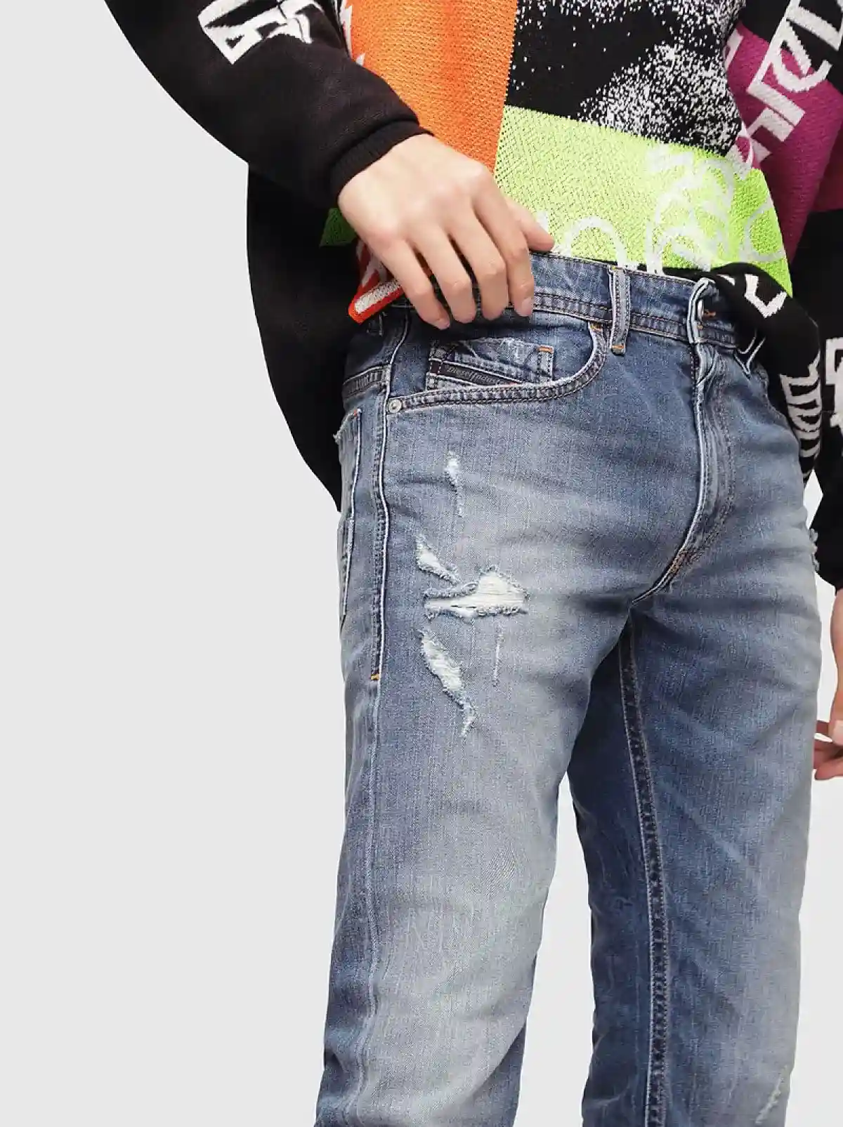 Blue Slim Fit Jeans- Thommer