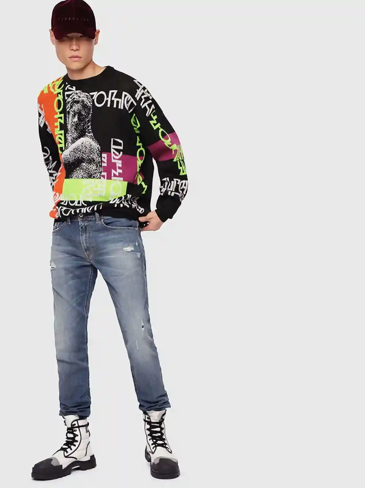 Blue Slim Fit Jeans- Thommer