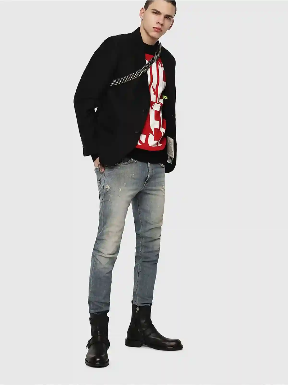 Blue Slim Fit Jeans- Thommer