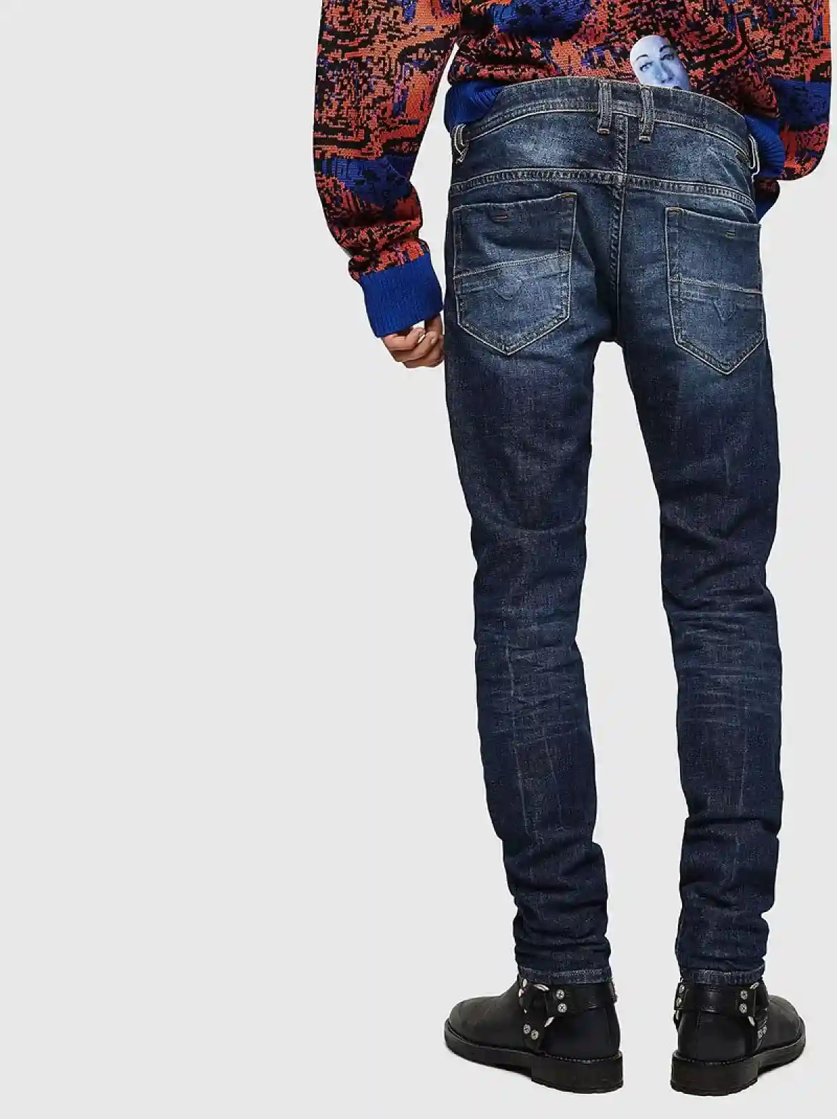 Blue Slim Fit Jeans- Thommer