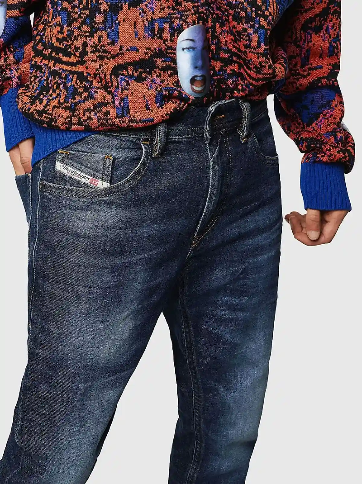Blue Slim Fit Jeans- Thommer