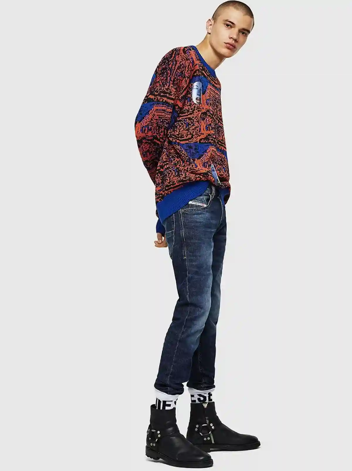 Blue Slim Fit Jeans- Thommer