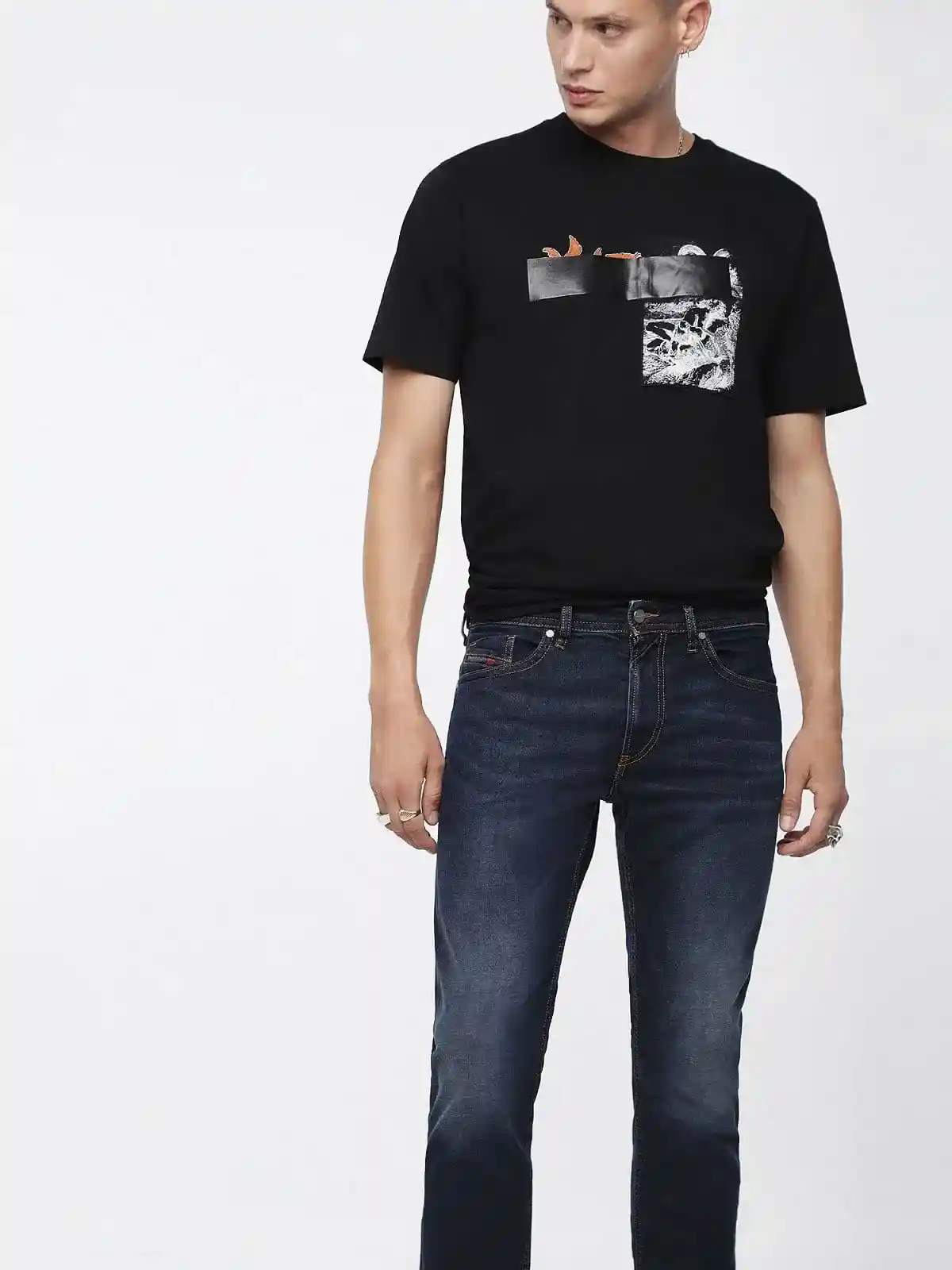 Blue Slim Fit Jeans- Thommer