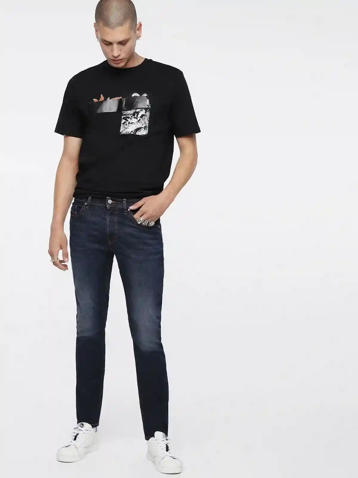 Blue Slim Fit Jeans- Thommer