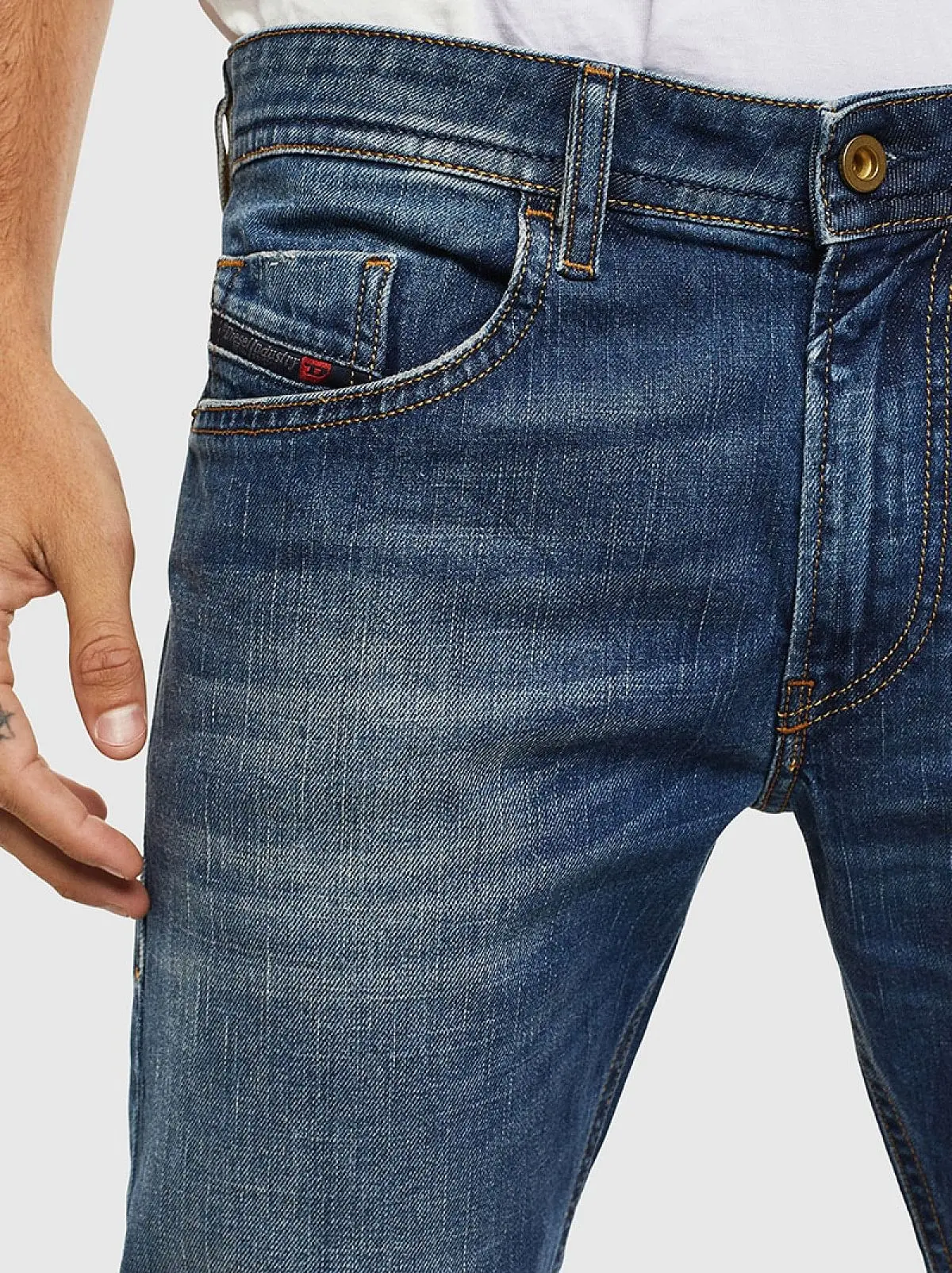 Blue Slim Fit Jeans- Thommer