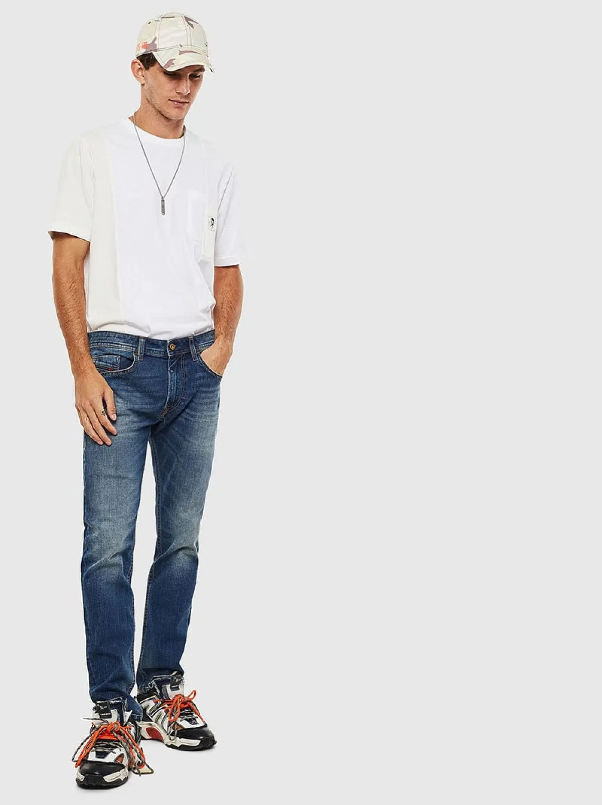 Blue Slim Fit Jeans- Thommer