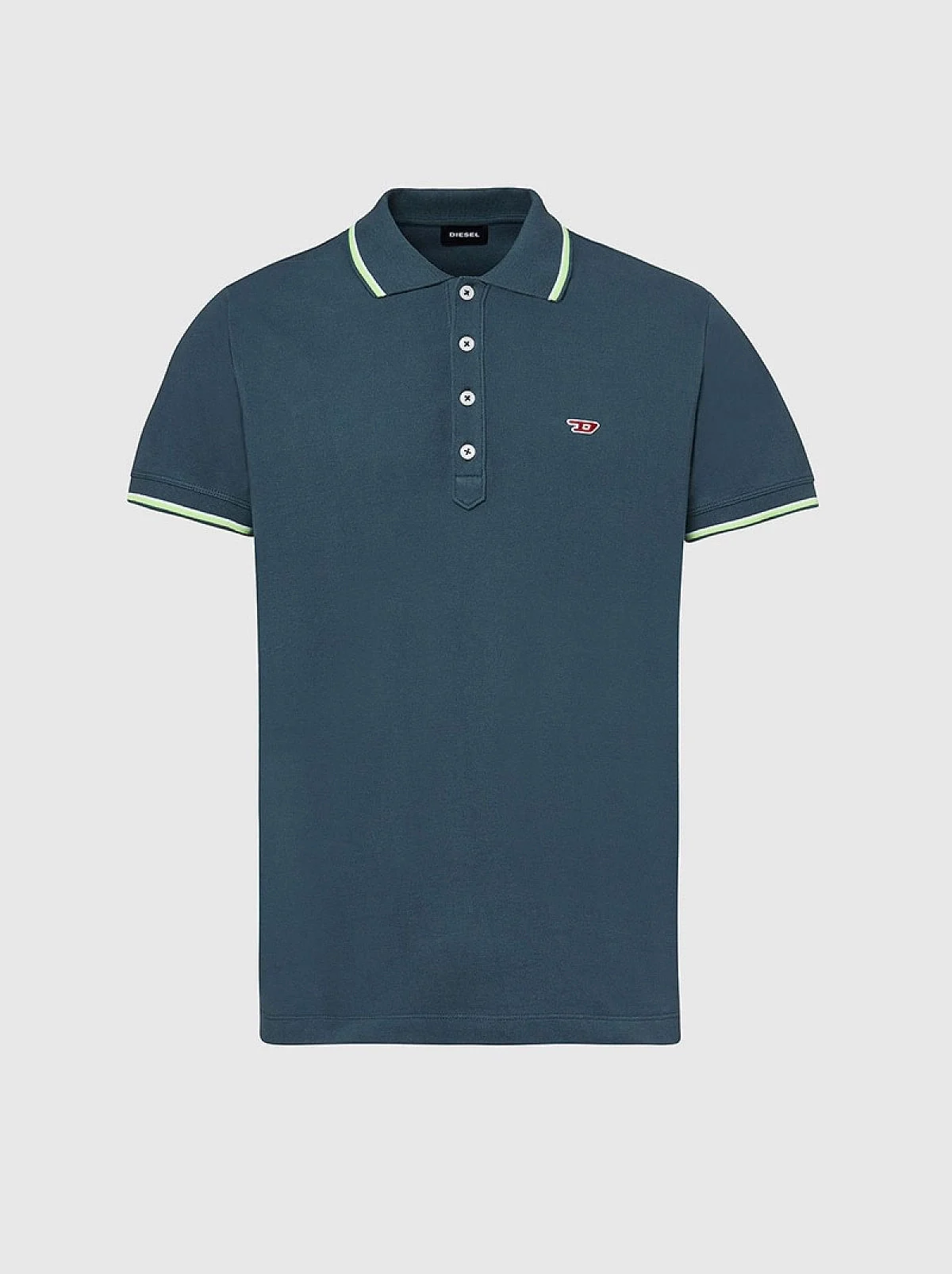 Green Cotton-piquet polo shirt