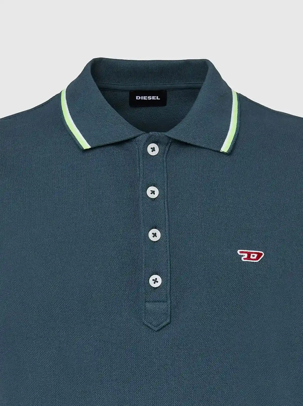 Green Cotton-piquet polo shirt
