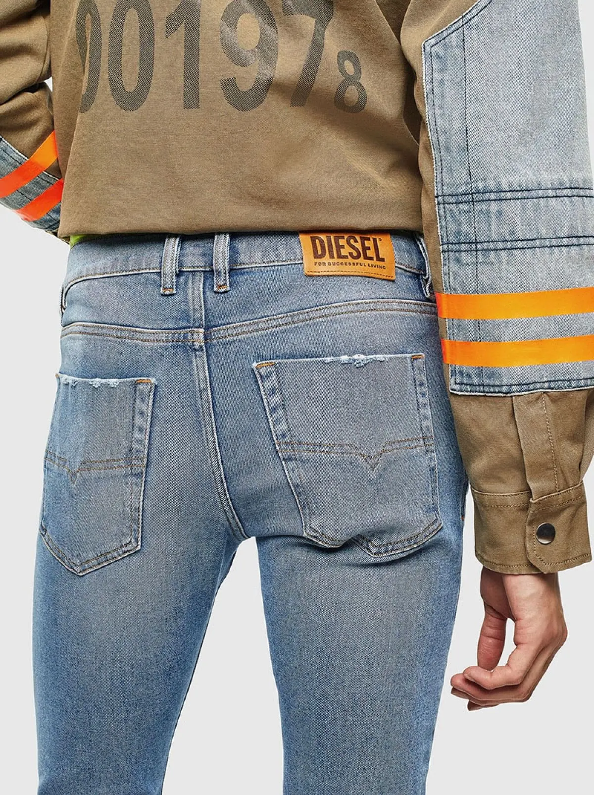 Blue Slim Jeans-Tepphar