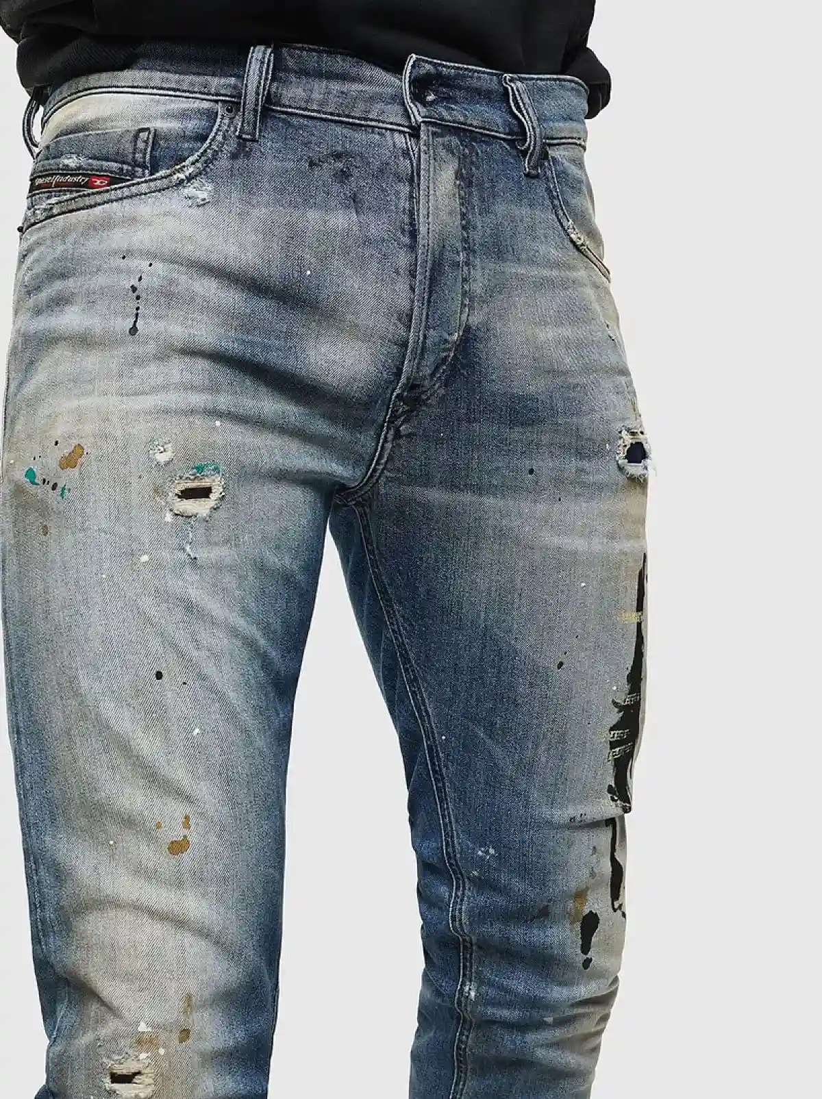 限定版 Blue Slim fit Jeans- Tepphar パンツ