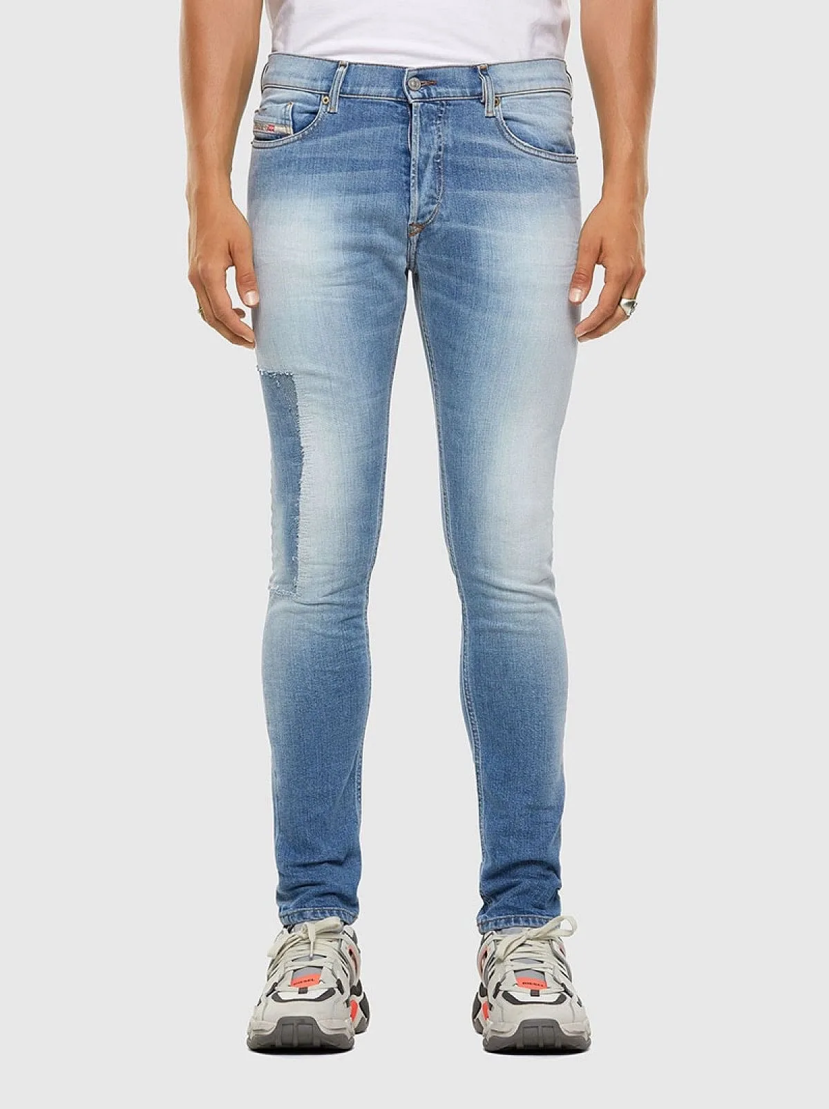 Blue Slim Jeans-Tepphar