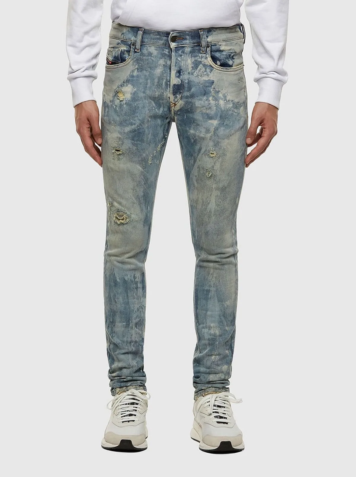 Blue Slim Jeans-Tepphar