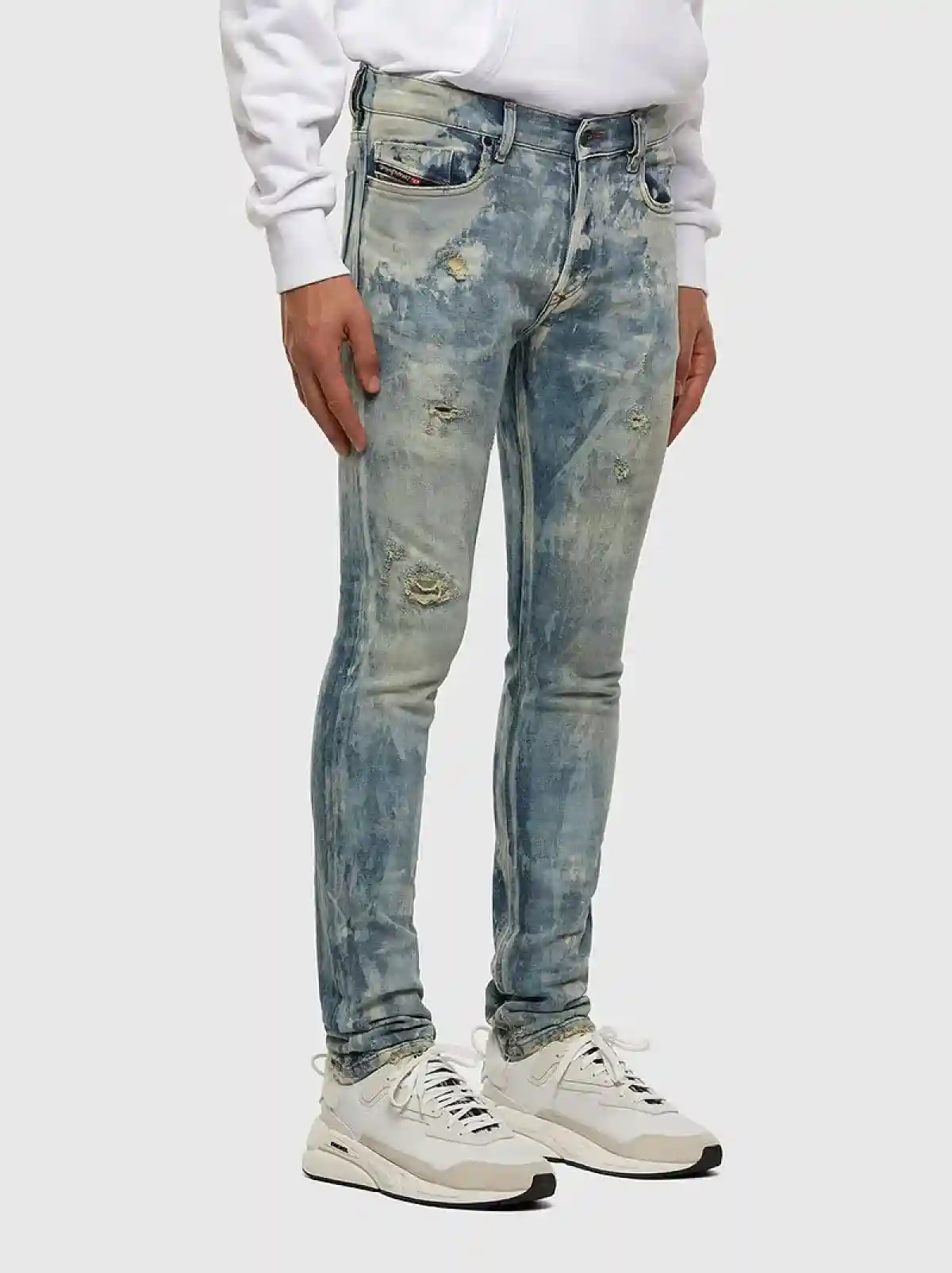 Blue Slim Jeans-Tepphar