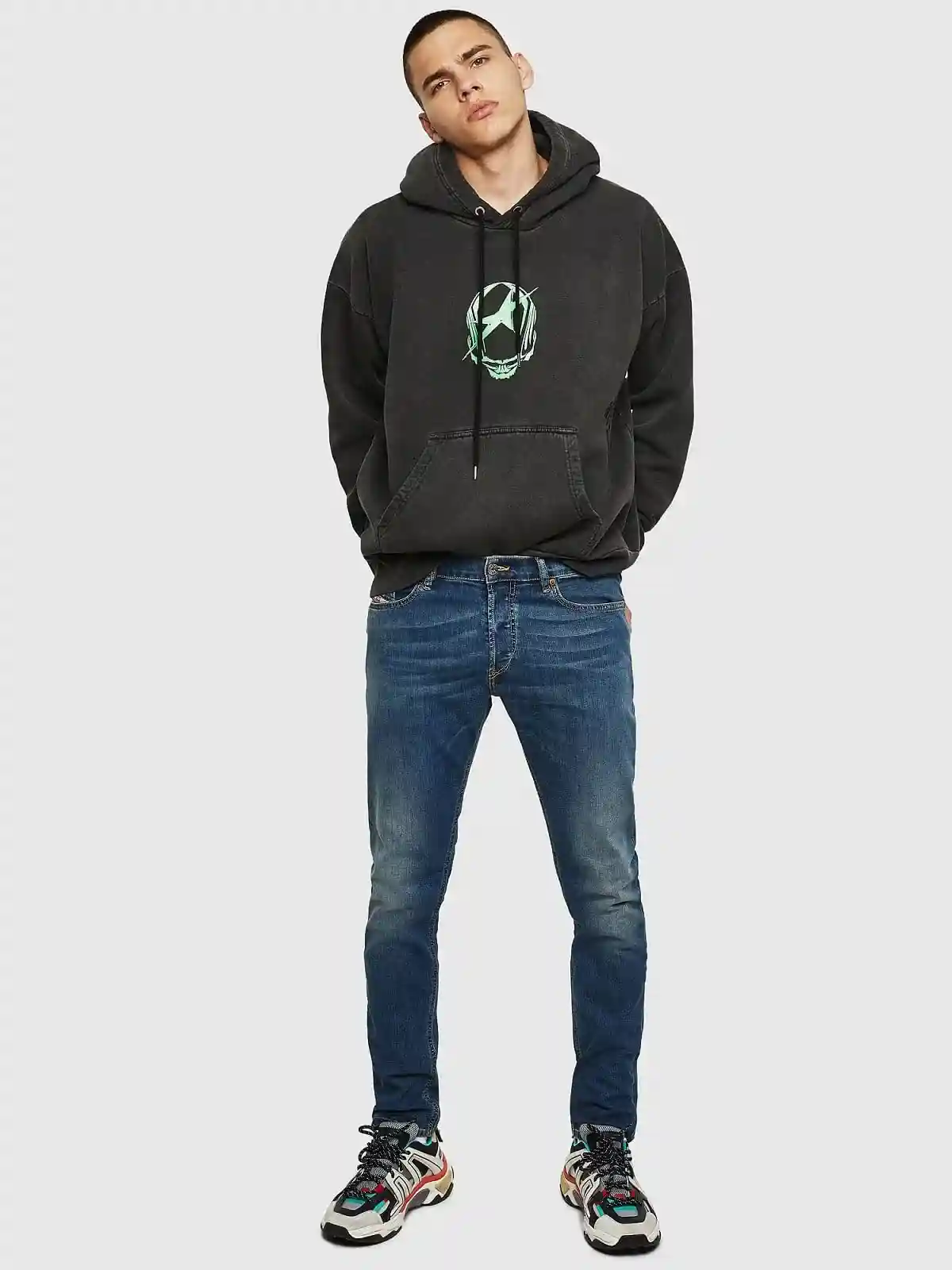Blue Slim fit Jeans- Tepphar