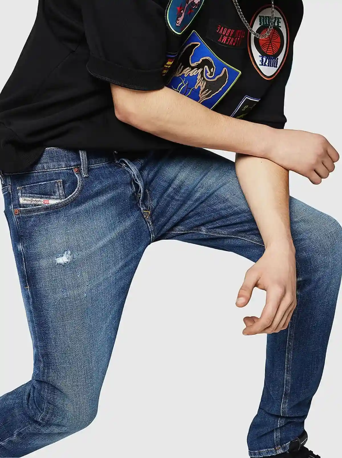 Blue Slim fit Jeans- Tepphar