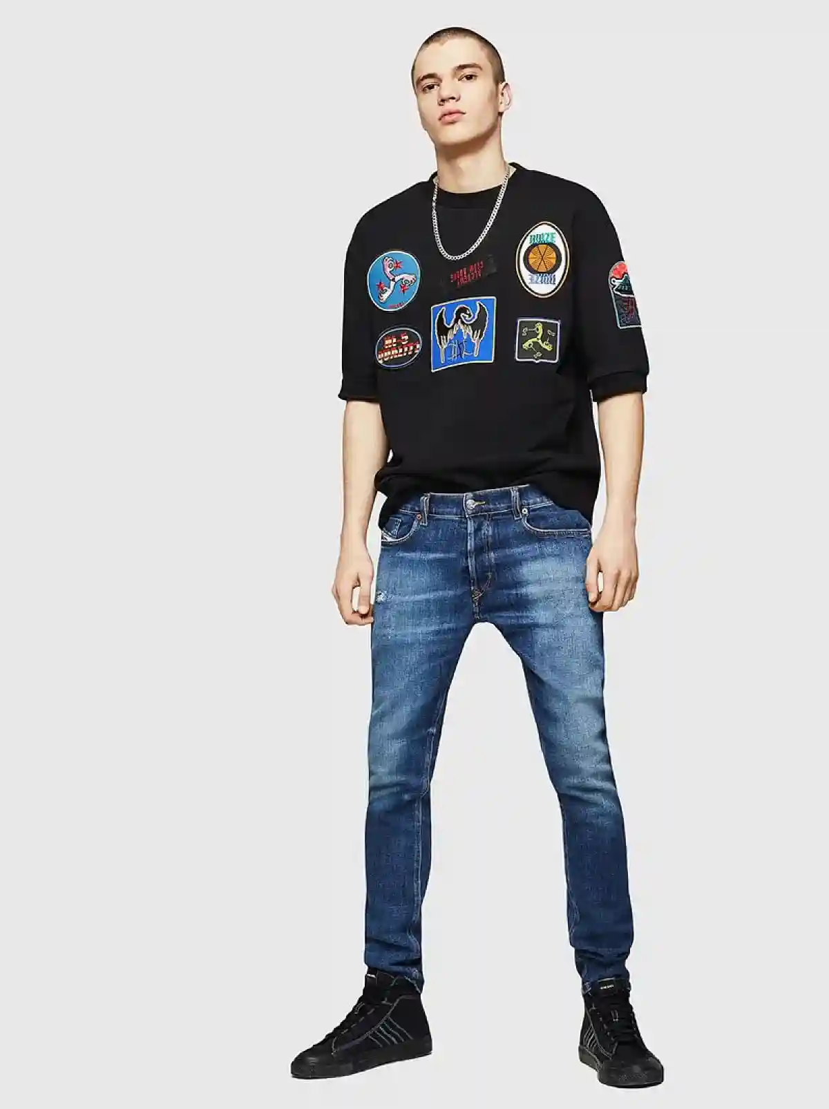 Blue Slim fit Jeans- Tepphar