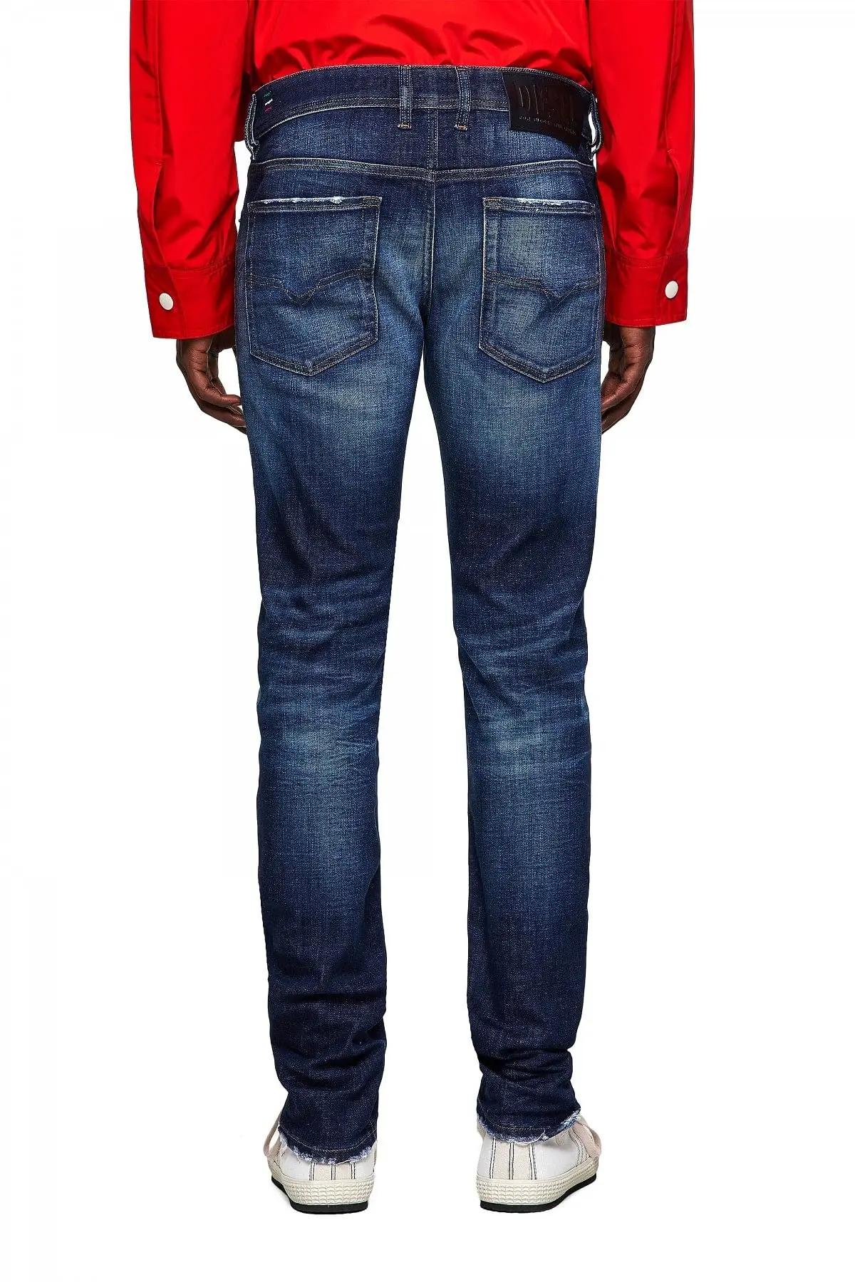 Blue Skinny Fit-Sleenker-Jeans