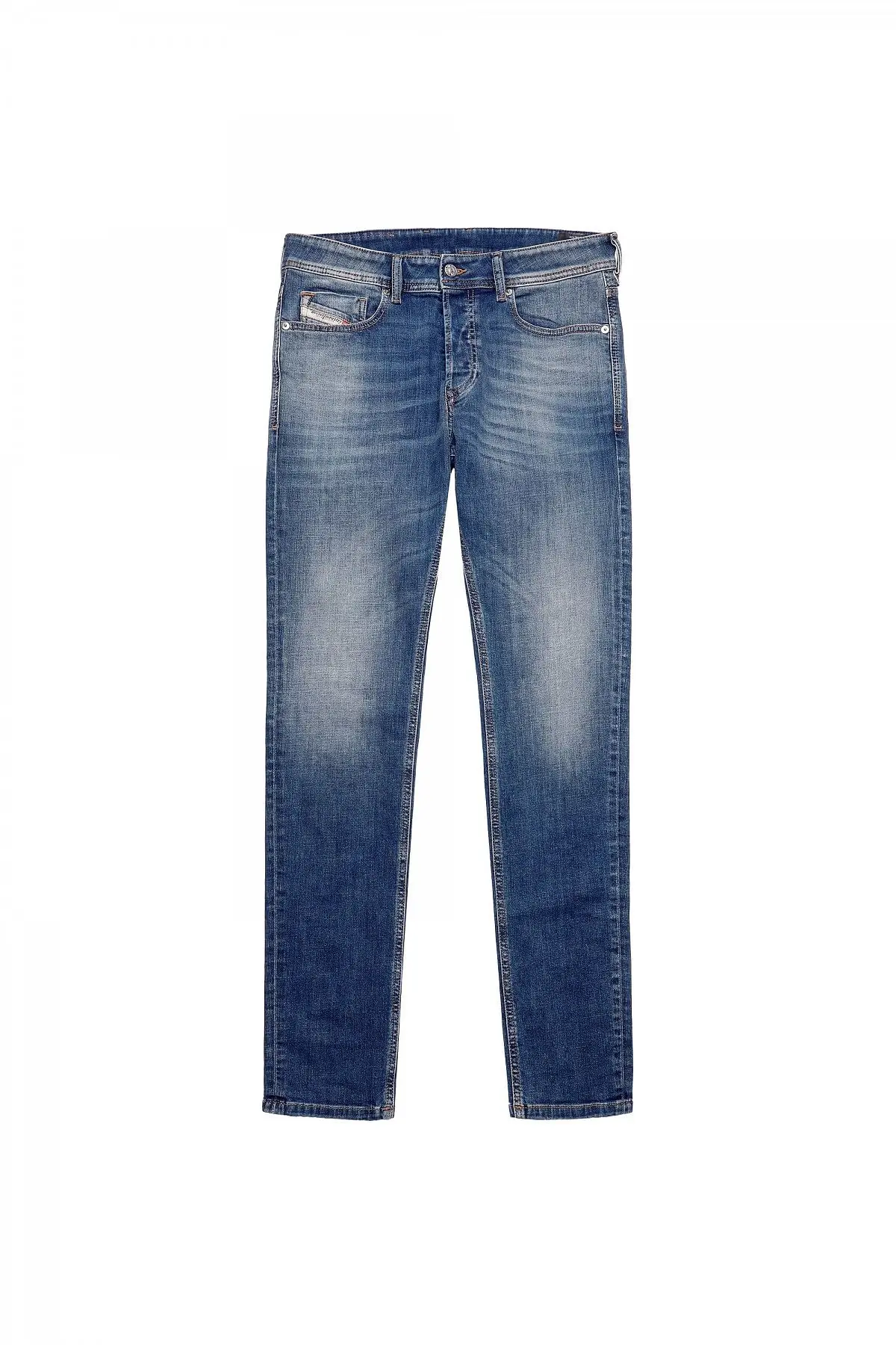 Blue Skinny Fit-Sleenker-Jeans
